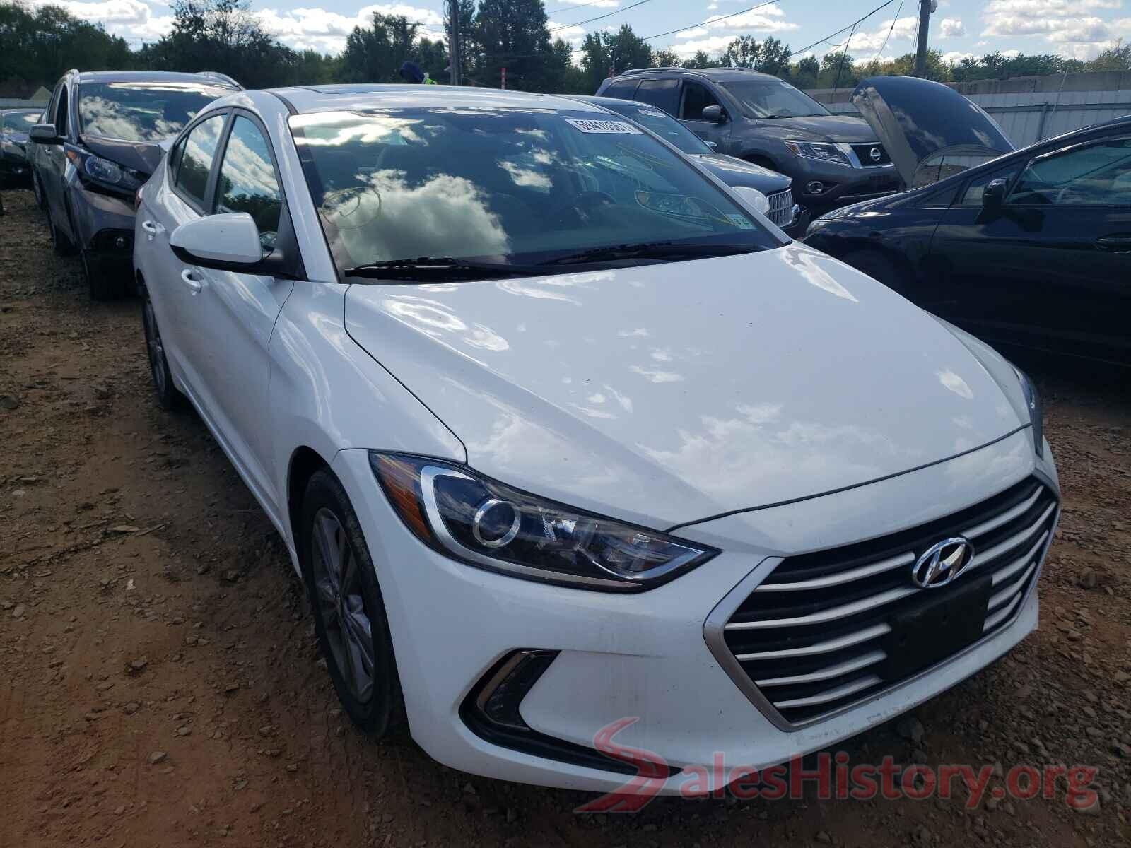 5NPD84LF8HH163334 2017 HYUNDAI ELANTRA