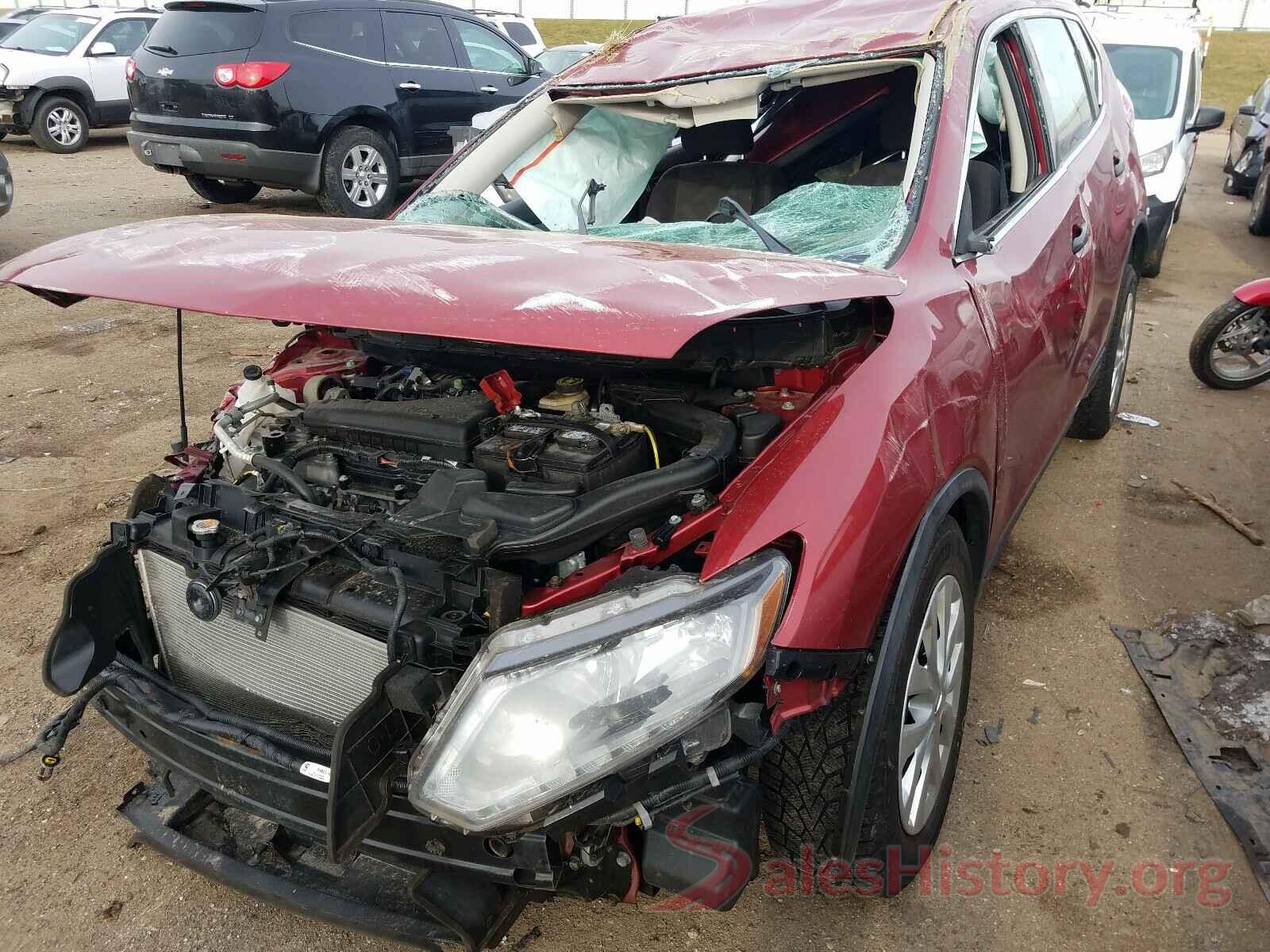 KNMAT2MT5GP701372 2016 NISSAN ROGUE