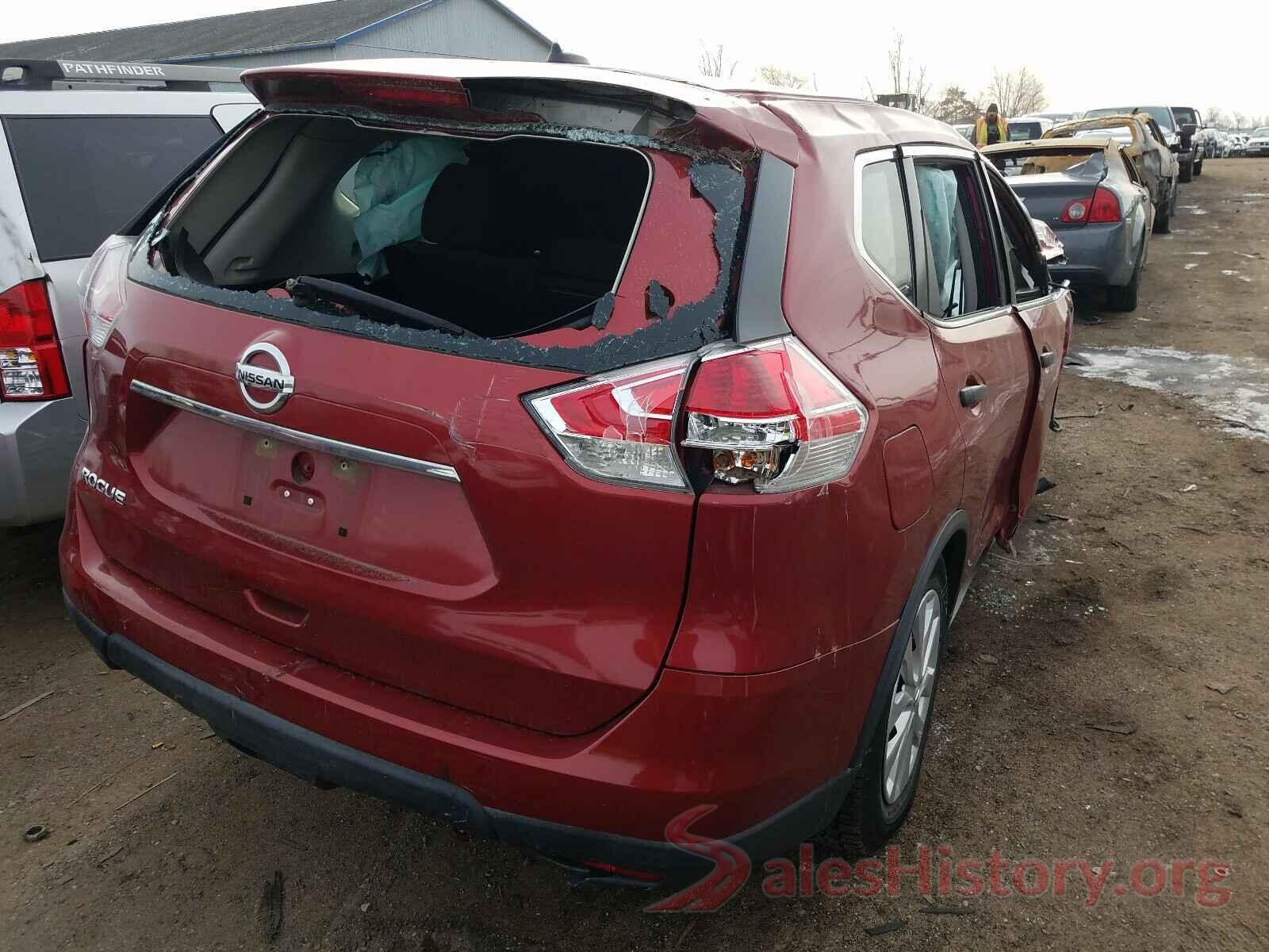 KNMAT2MT5GP701372 2016 NISSAN ROGUE