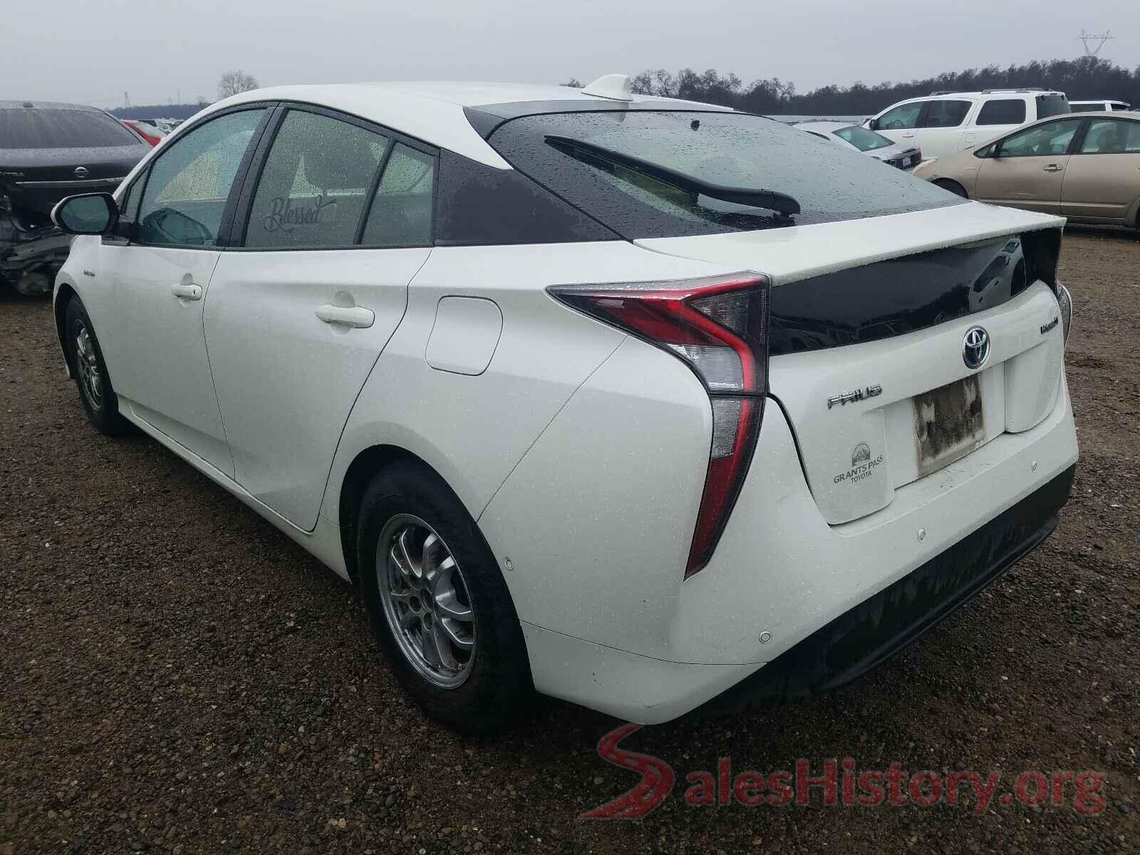 JTDKARFU6H3048696 2017 TOYOTA PRIUS