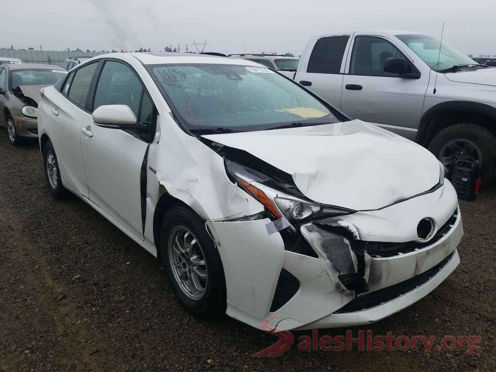 JTDKARFU6H3048696 2017 TOYOTA PRIUS