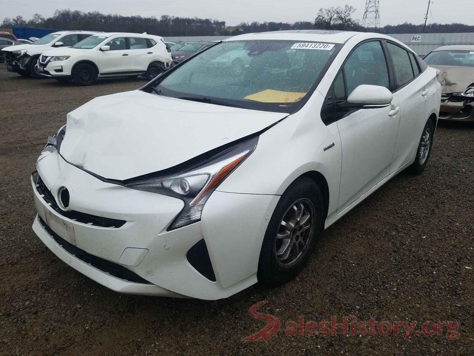 JTDKARFU6H3048696 2017 TOYOTA PRIUS