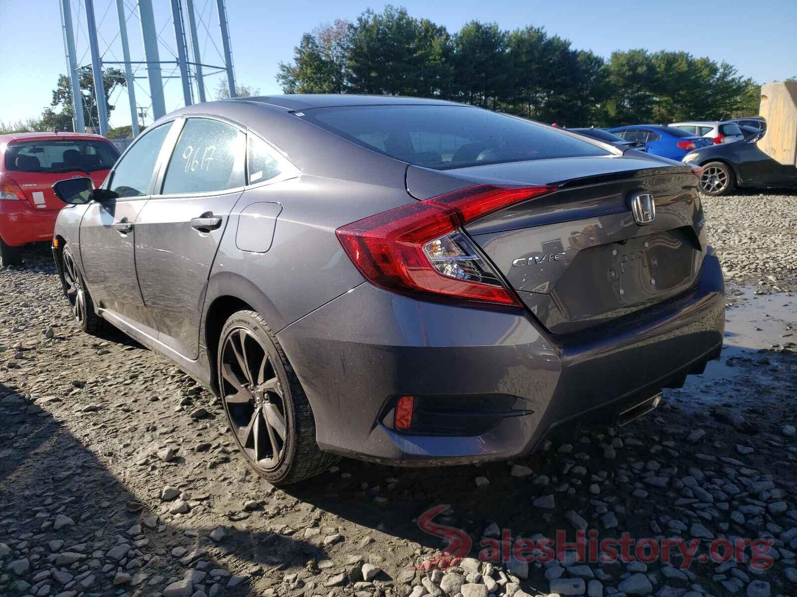 2HGFC2F83KH551453 2019 HONDA CIVIC