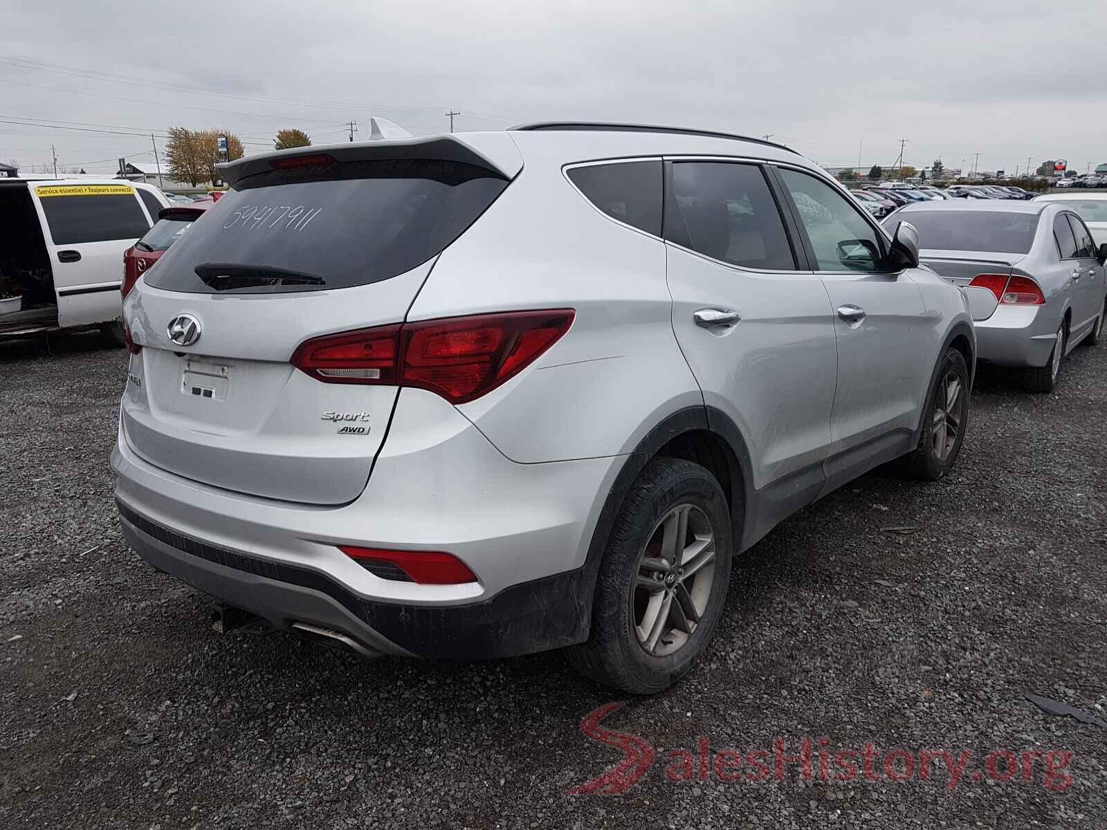 5XYZUDLB4JG544562 2018 HYUNDAI SANTA FE