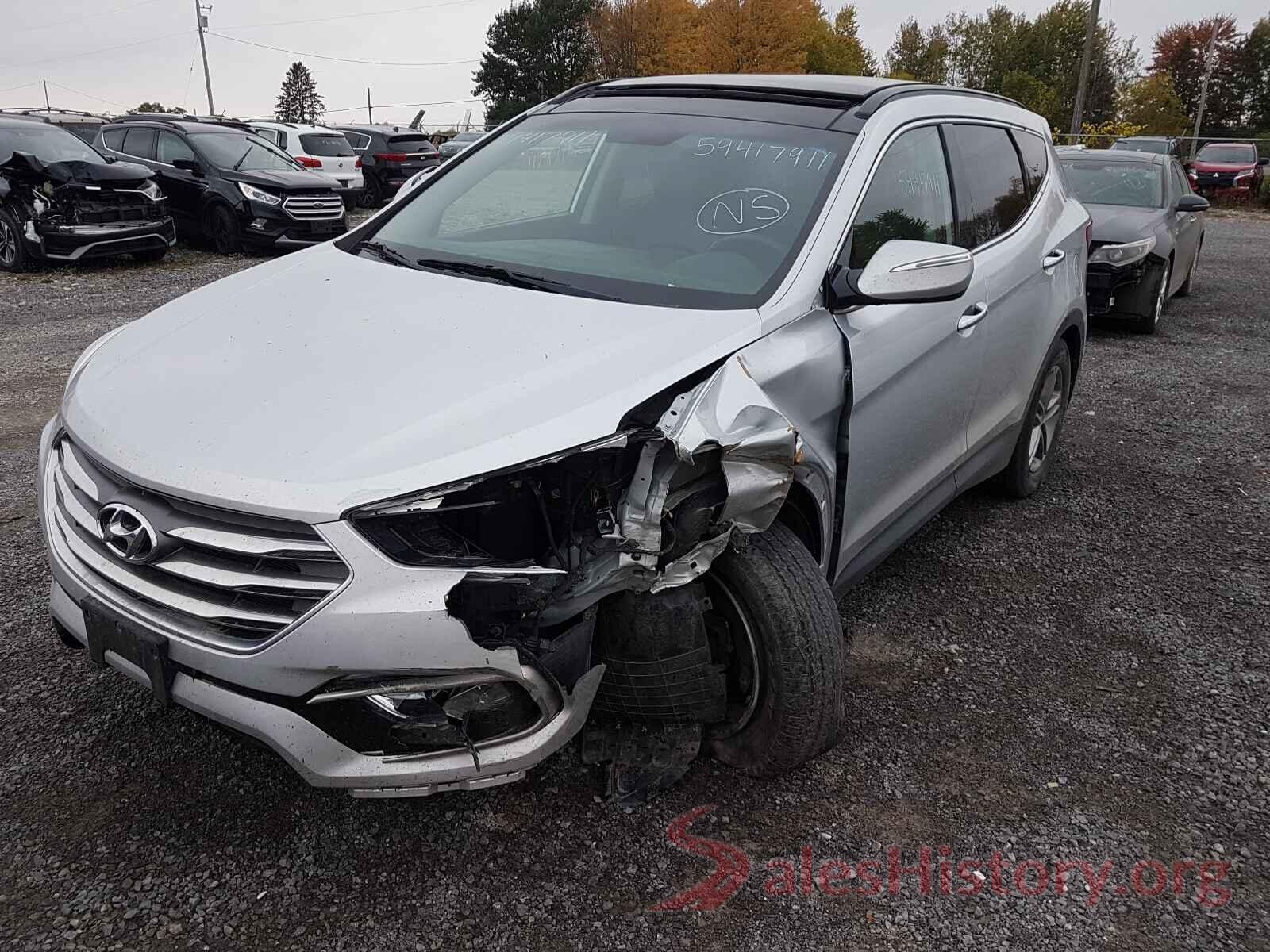 5XYZUDLB4JG544562 2018 HYUNDAI SANTA FE