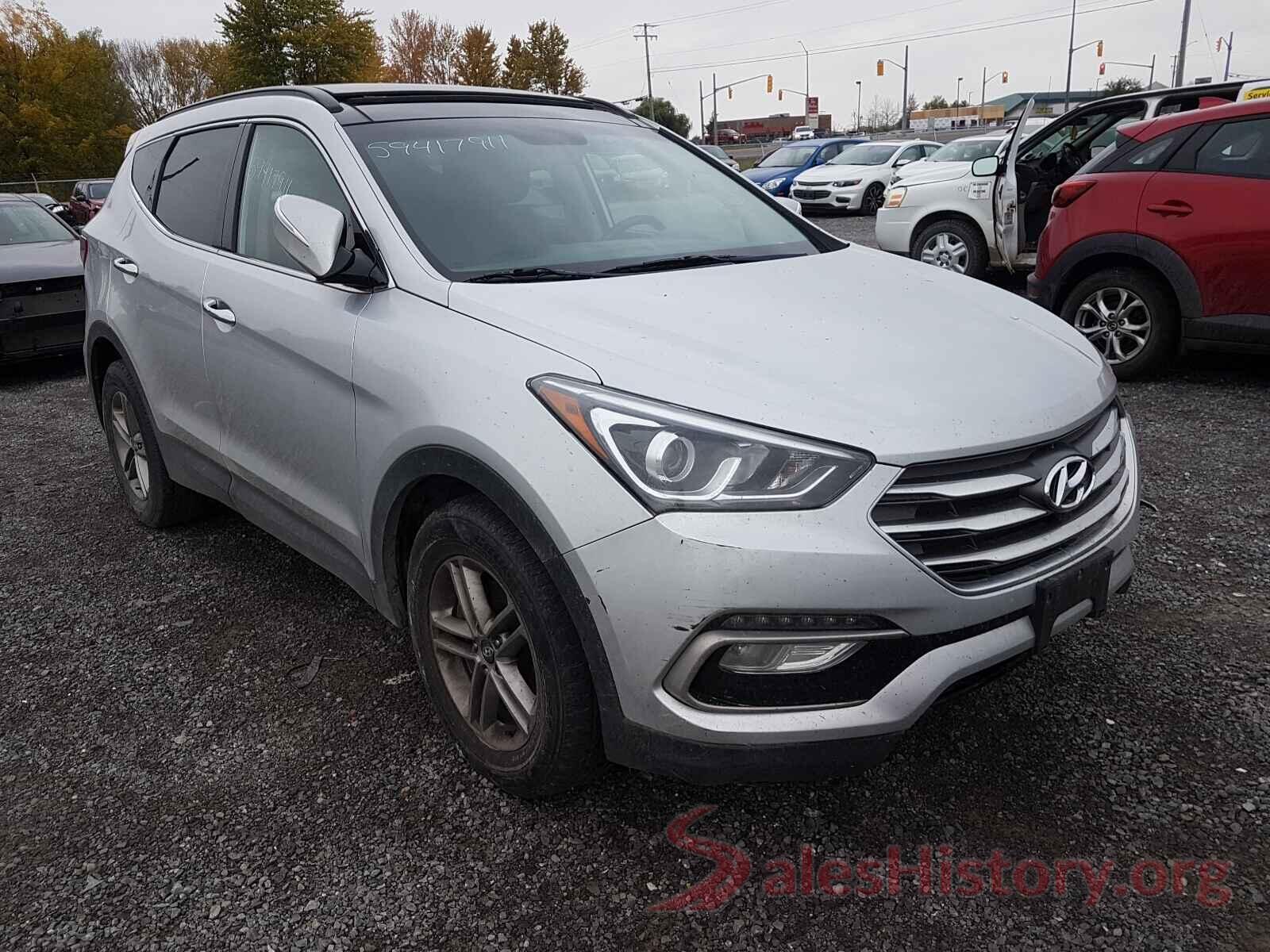 5XYZUDLB4JG544562 2018 HYUNDAI SANTA FE