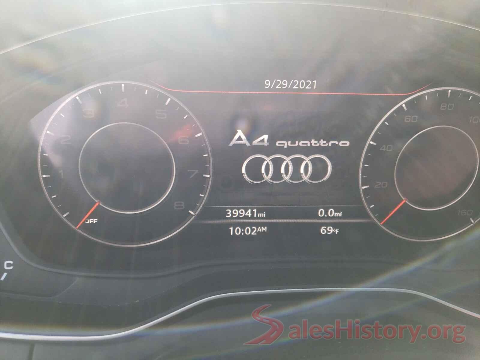 WAUENAF4XJN018658 2018 AUDI A4