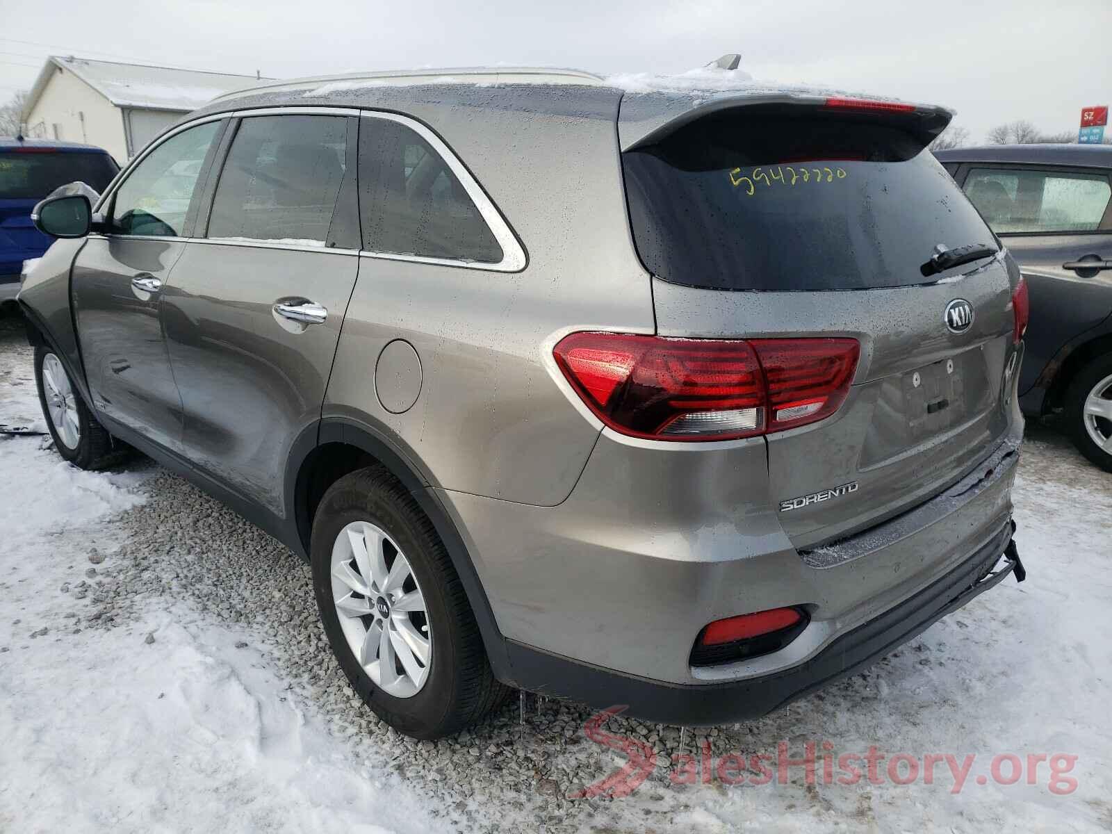 5XYPGDA57KG544469 2019 KIA SORENTO