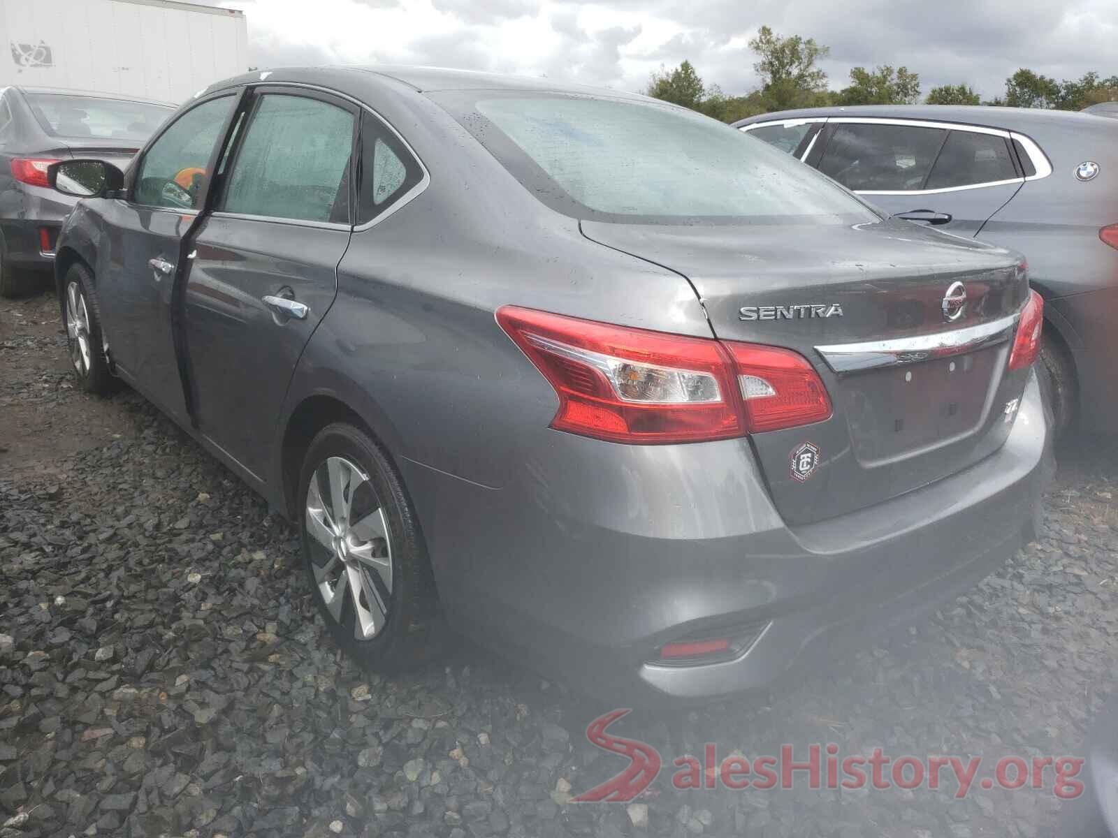 3N1AB7APXKY261540 2019 NISSAN SENTRA