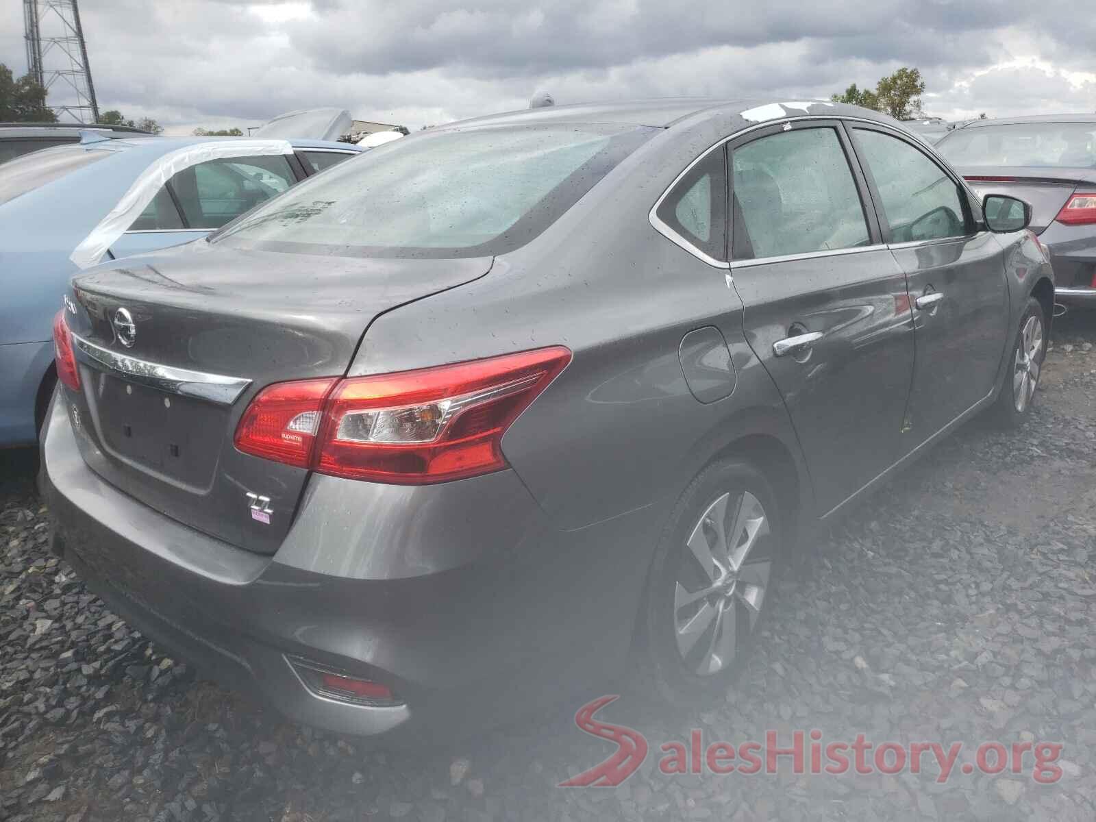 3N1AB7APXKY261540 2019 NISSAN SENTRA