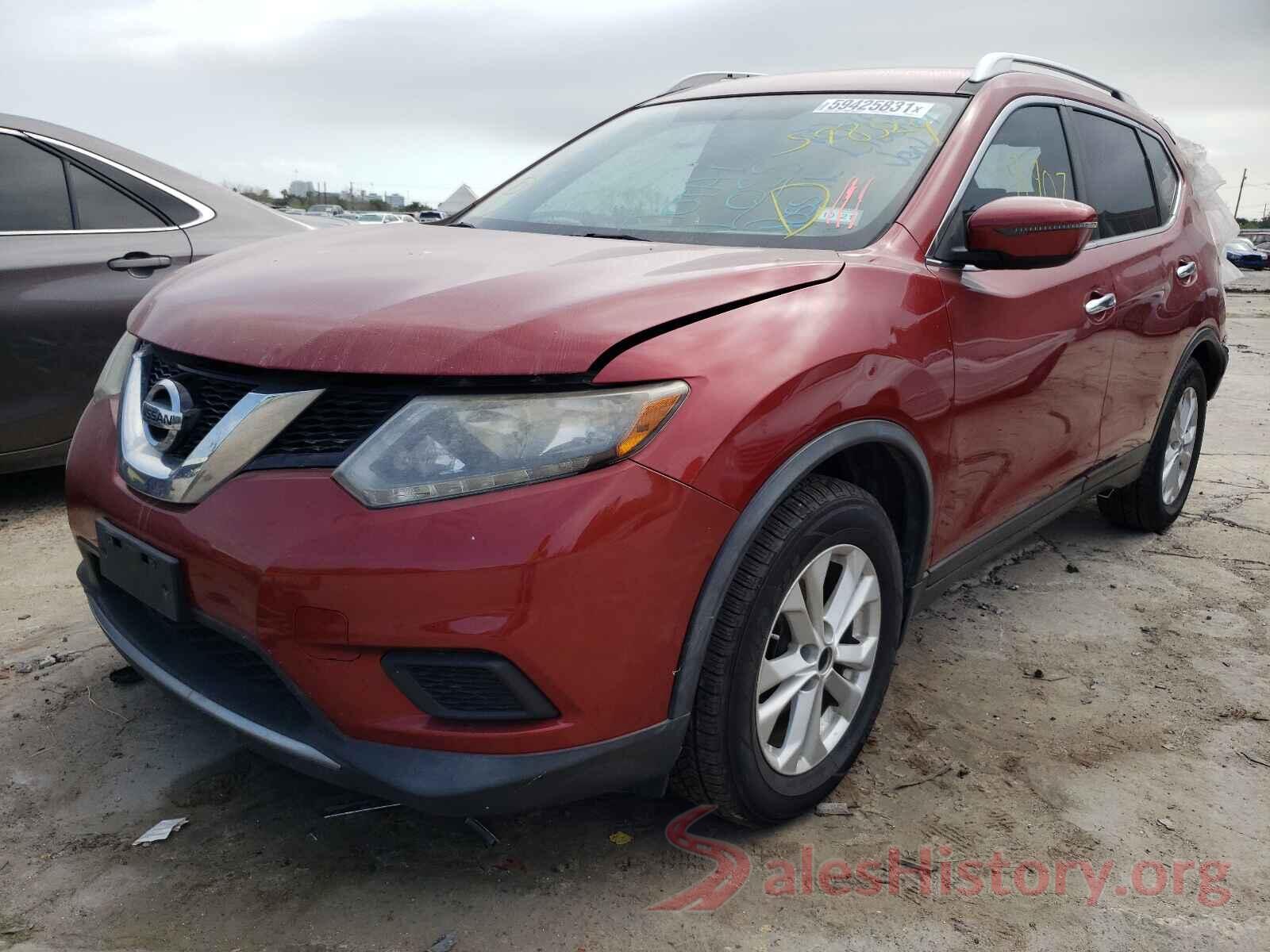 KNMAT2MT3GP598324 2016 NISSAN ROGUE