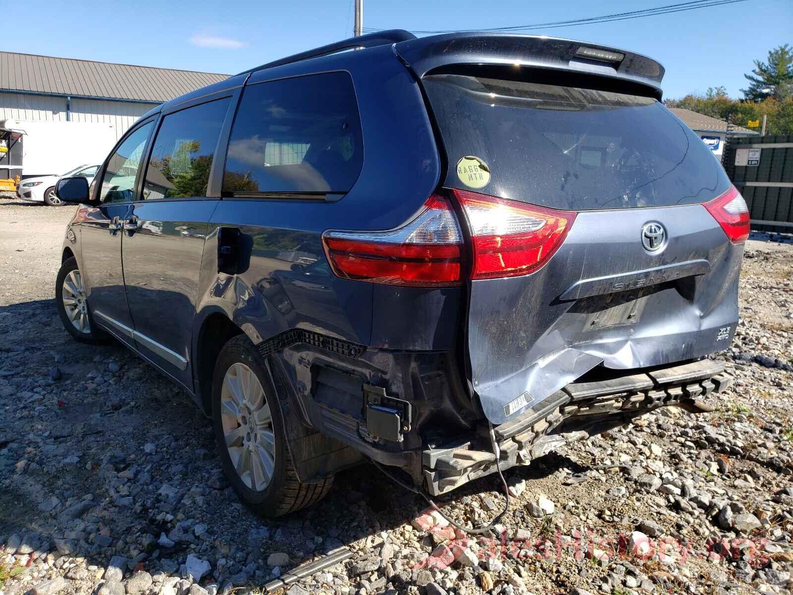 5TDDK3DC4GS138956 2016 TOYOTA SIENNA