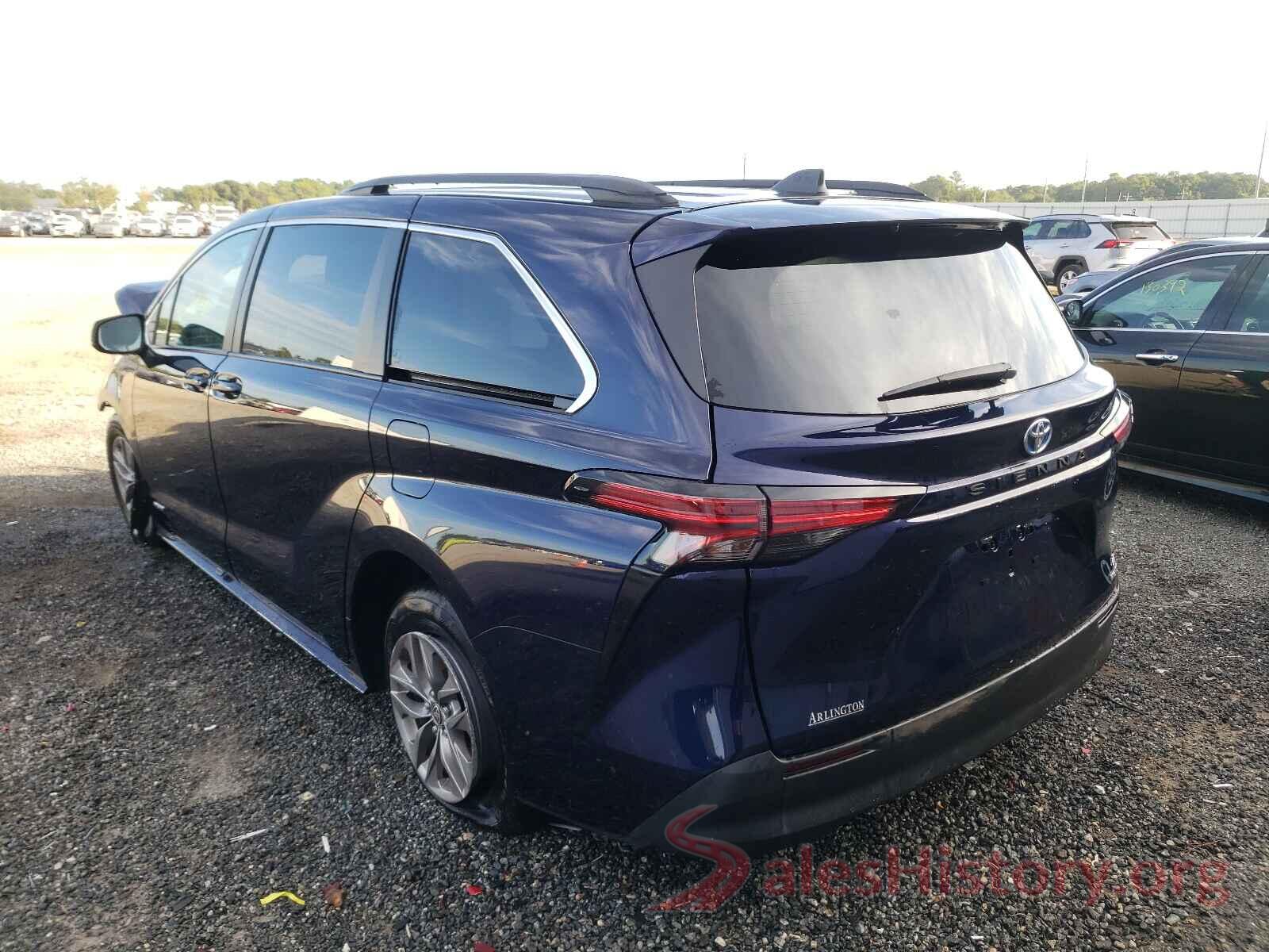 5TDKRKEC5MS036637 2021 TOYOTA SIENNA