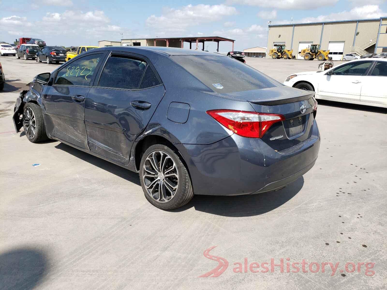 5YFBURHE5GP431645 2016 TOYOTA COROLLA