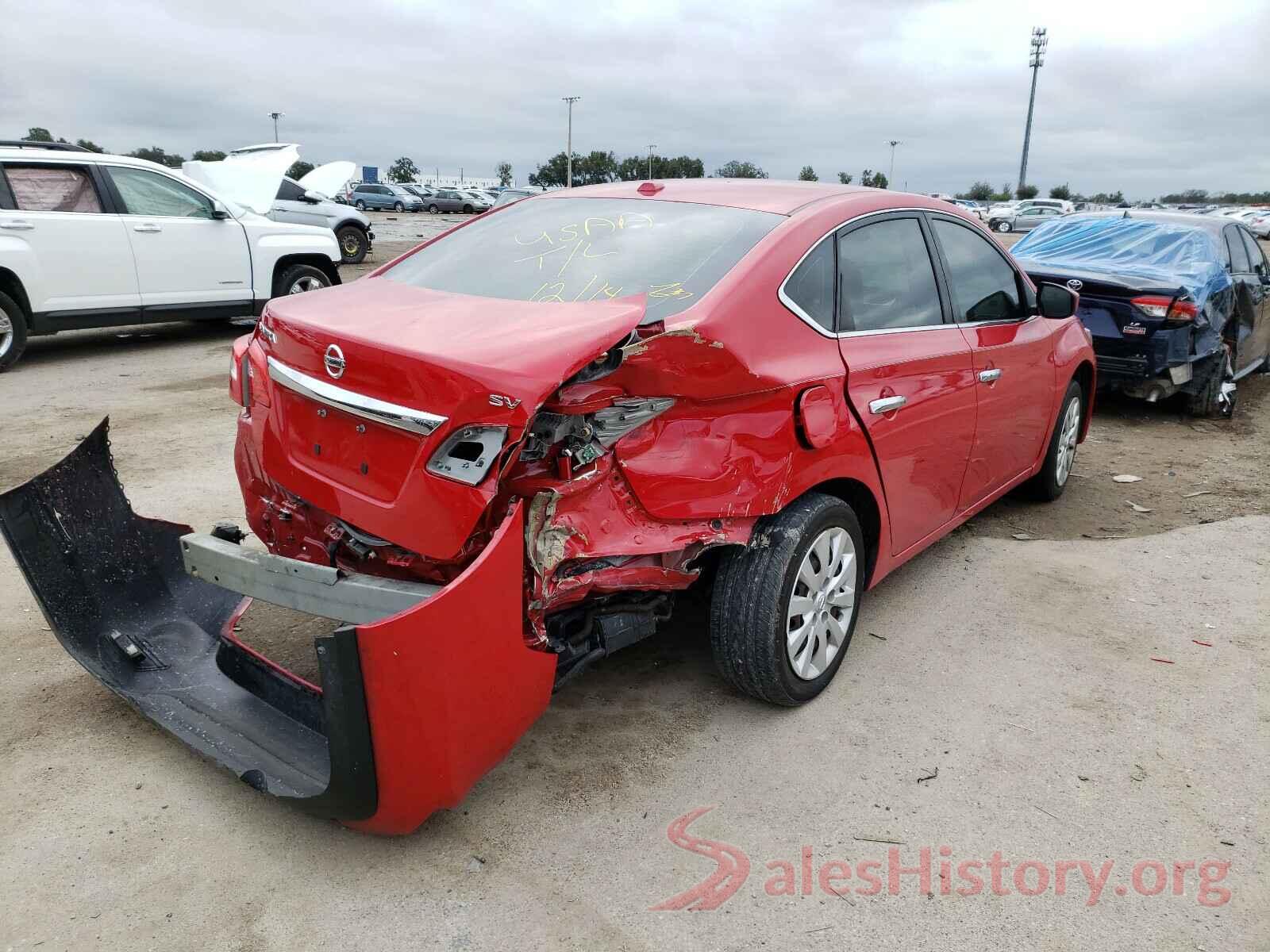 3N1AB7AP5GL679167 2016 NISSAN SENTRA