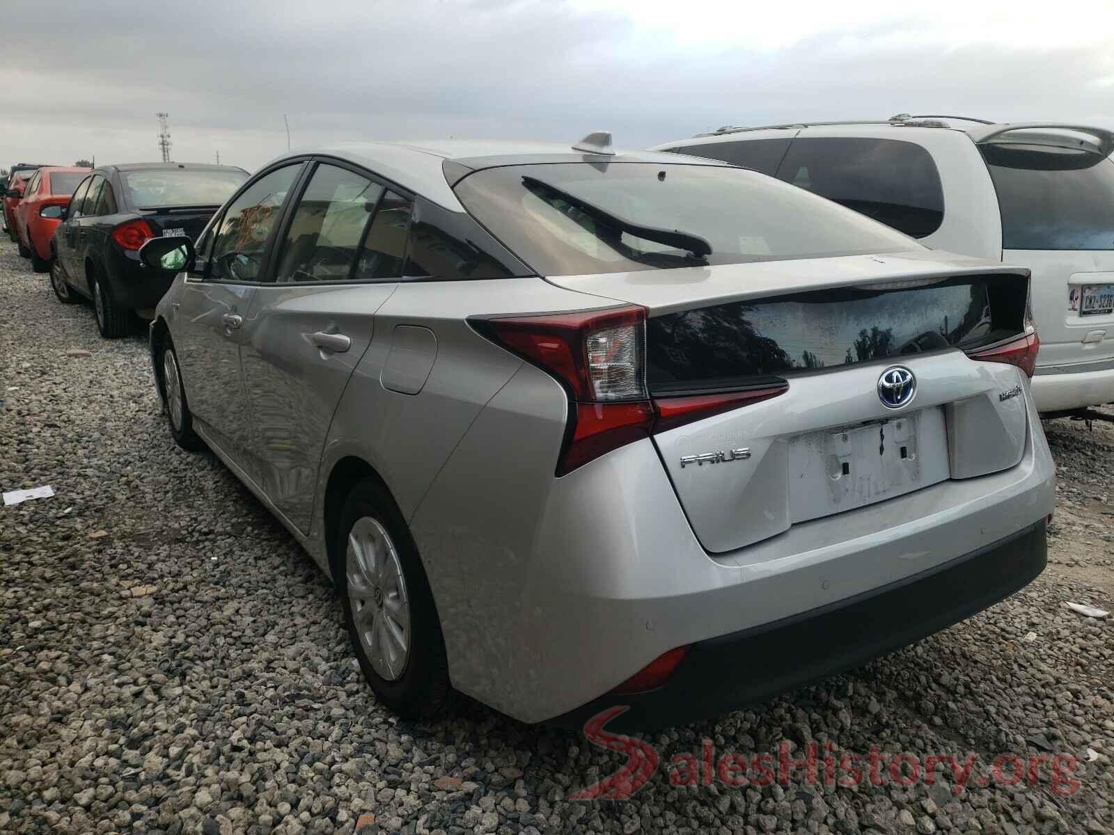 JTDKARFU3L3123895 2020 TOYOTA PRIUS