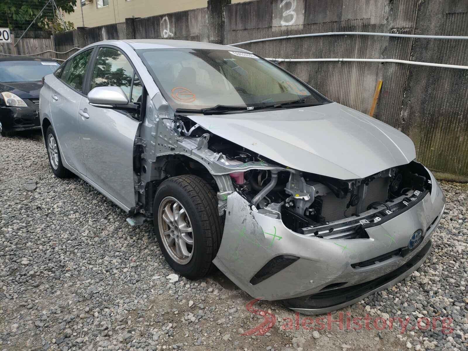 JTDKARFU3L3123895 2020 TOYOTA PRIUS