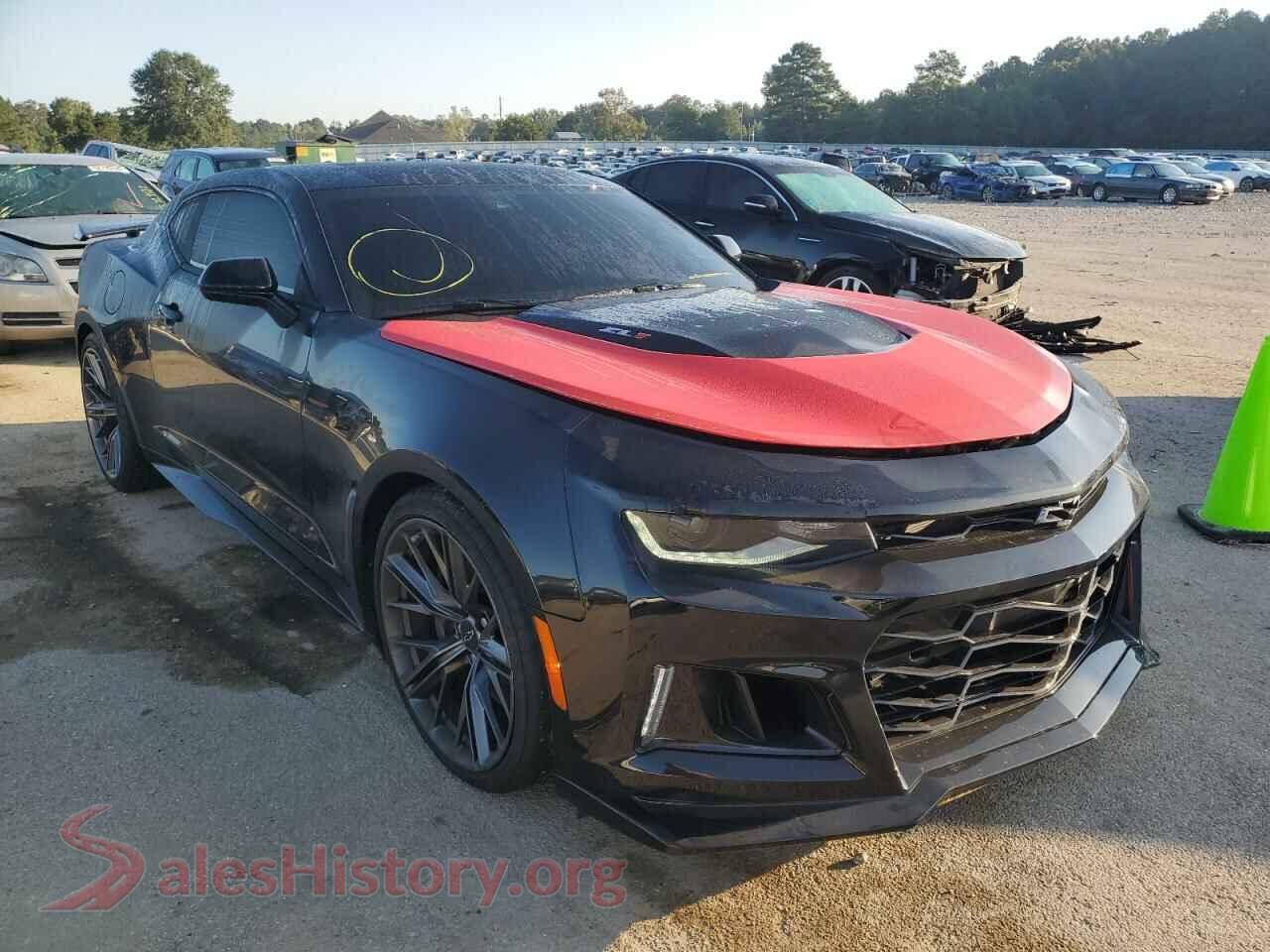 2022 CHEVROLET CAMARO VIN 1G1FK1R66N0104204, auction photo