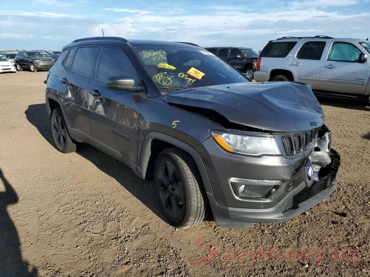 3C4NJDBB0KT656715 2019 JEEP COMPASS