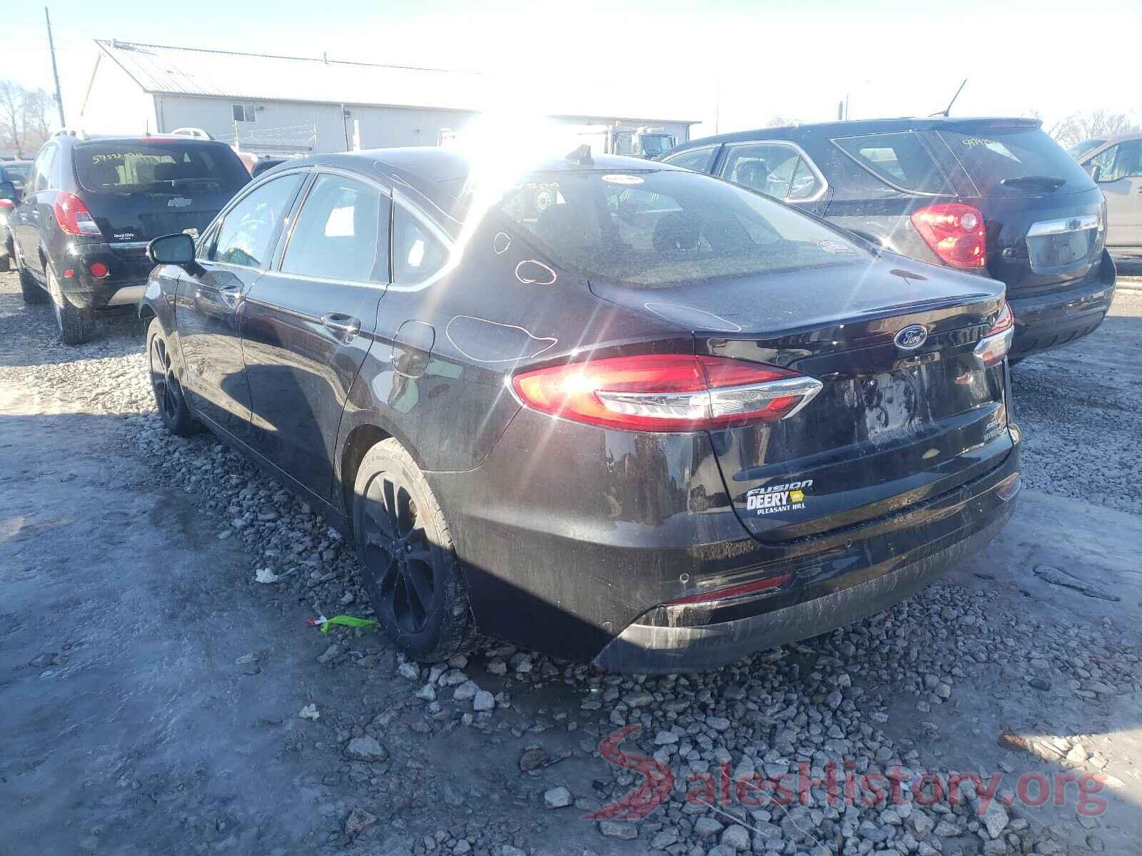 3FA6P0MU4KR119200 2019 FORD FUSION