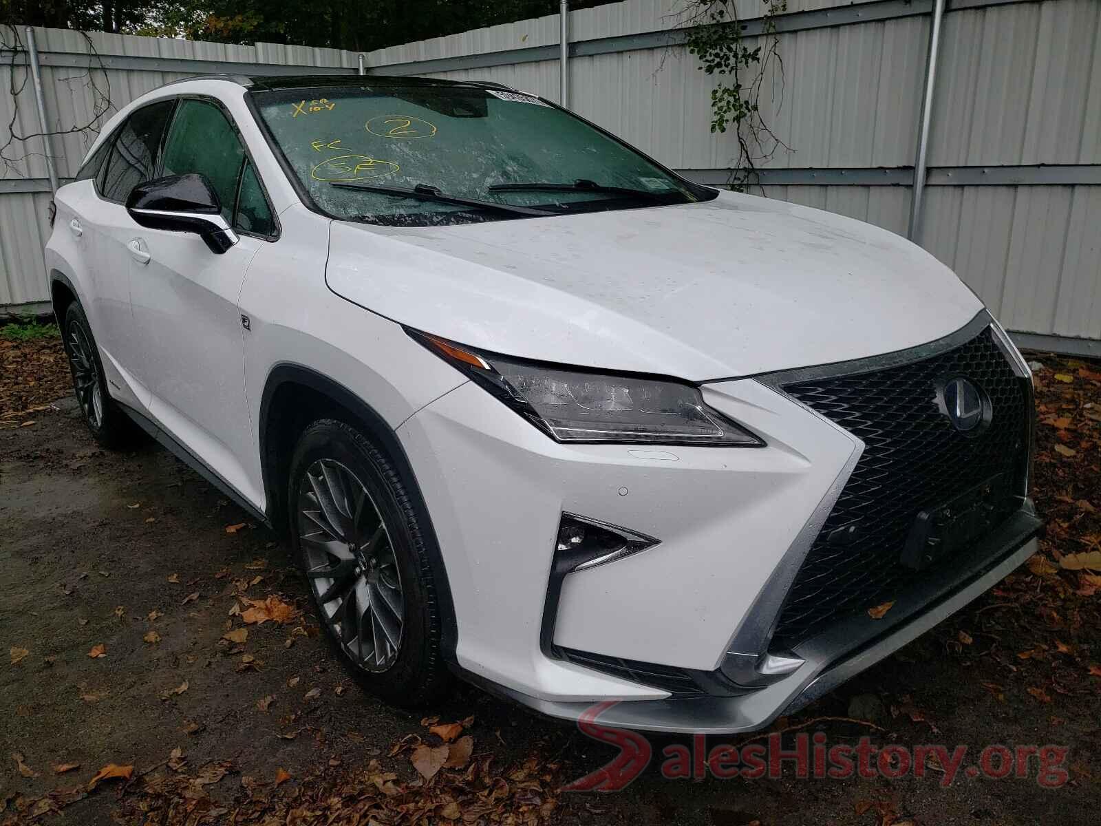 2T2BGMCA8HC019201 2017 LEXUS RX450