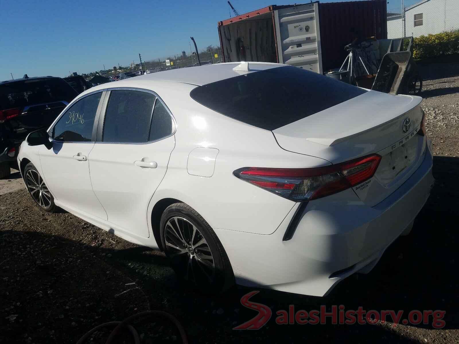 4T1B11HK7KU688393 2019 TOYOTA CAMRY