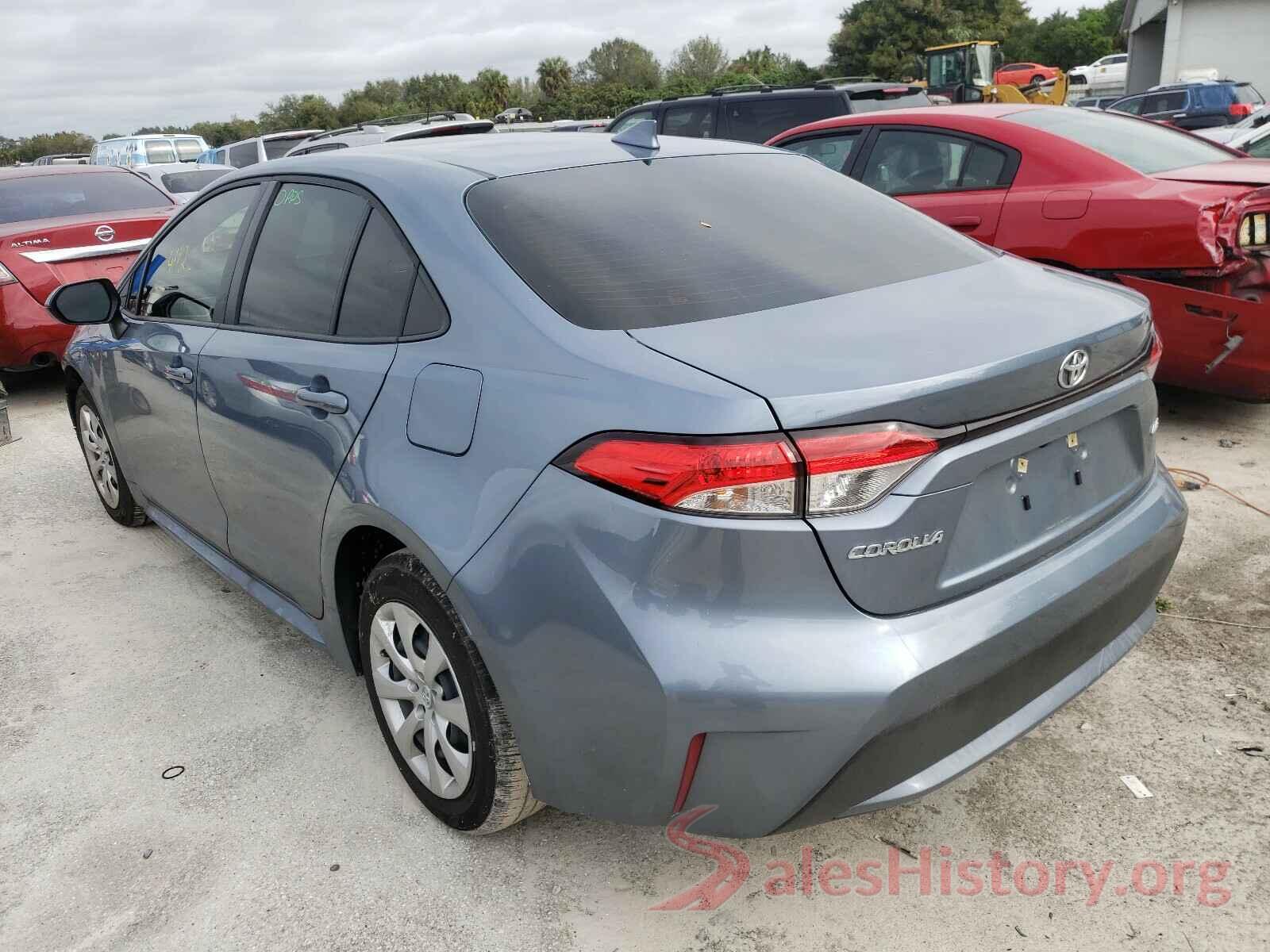 JTDEPRAE7LJ109070 2020 TOYOTA COROLLA