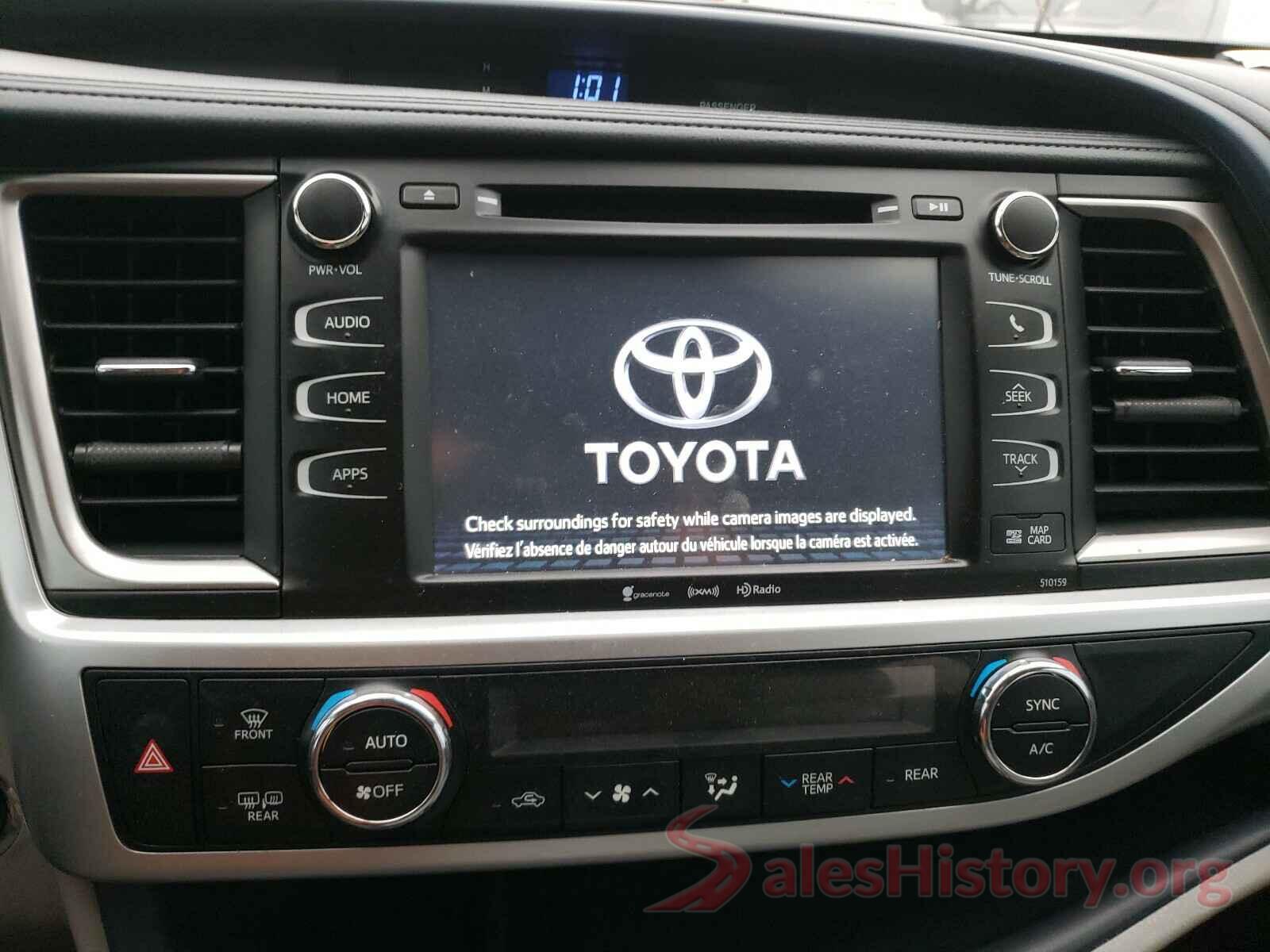 5TDKKRFH2GS152955 2016 TOYOTA HIGHLANDER