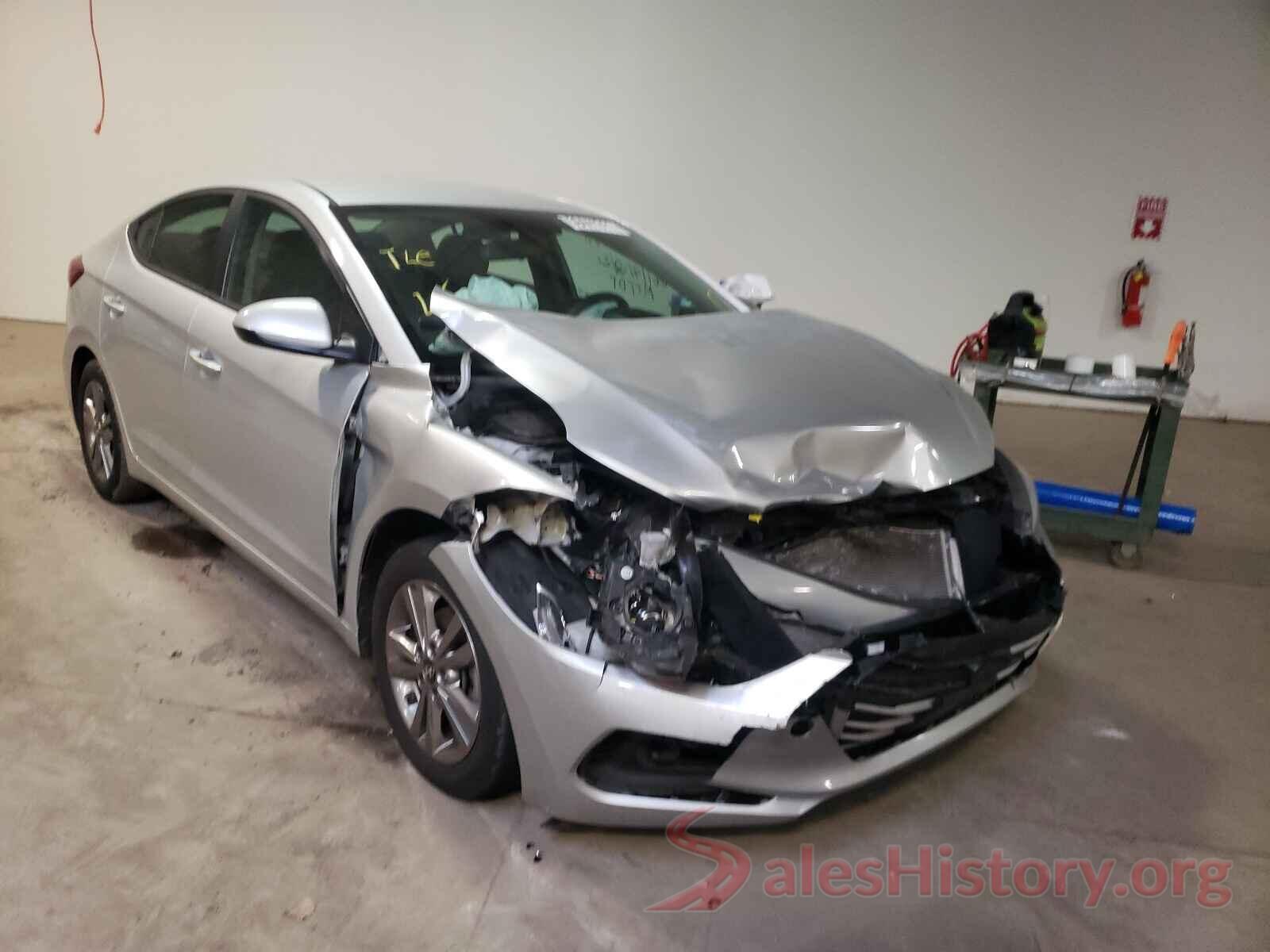 KMHD84LF3JU445467 2018 HYUNDAI ELANTRA