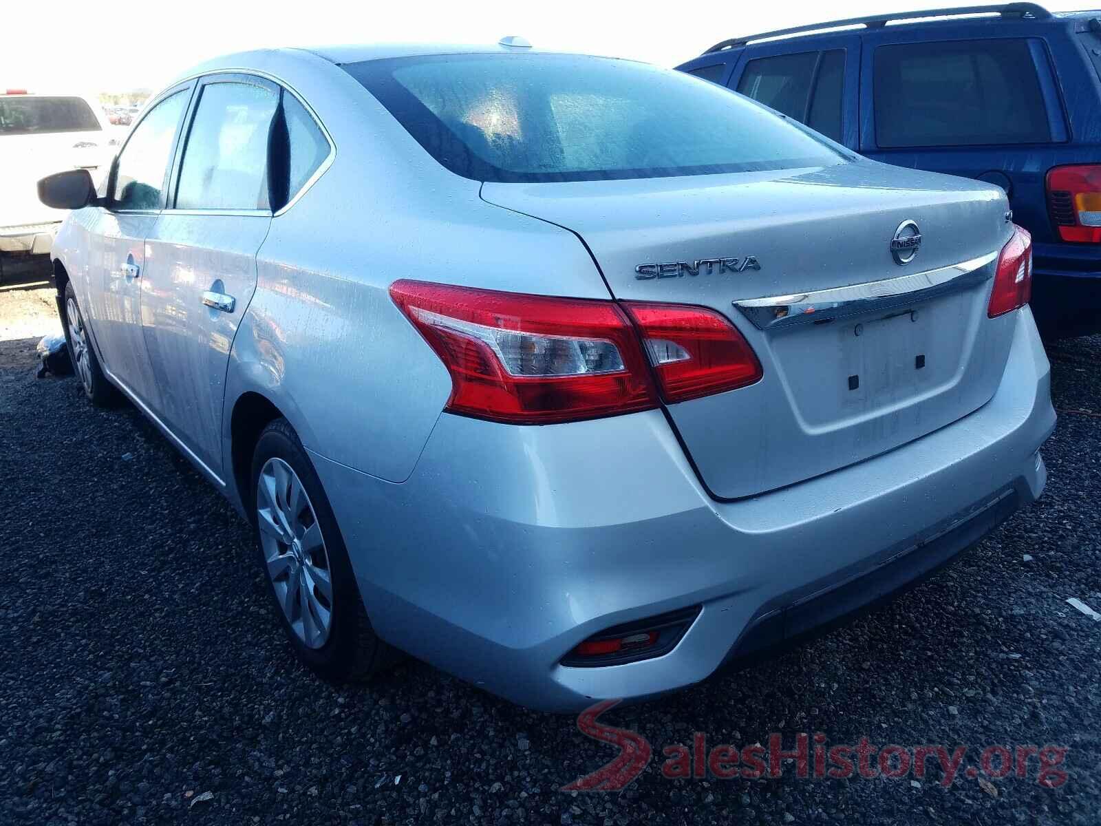 3N1AB7AP5HL642539 2017 NISSAN SENTRA