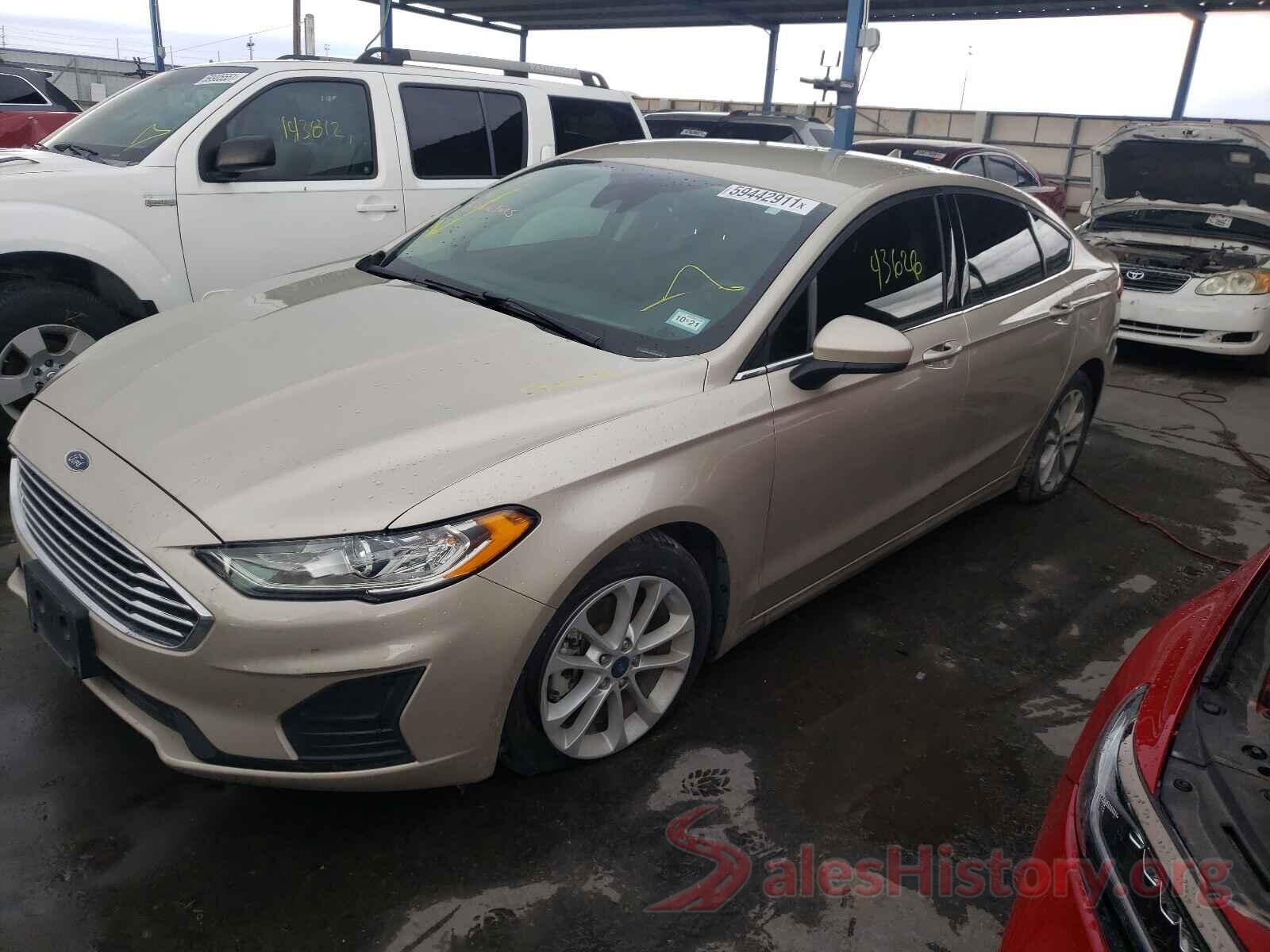 3FA6P0H70KR123376 2019 FORD FUSION