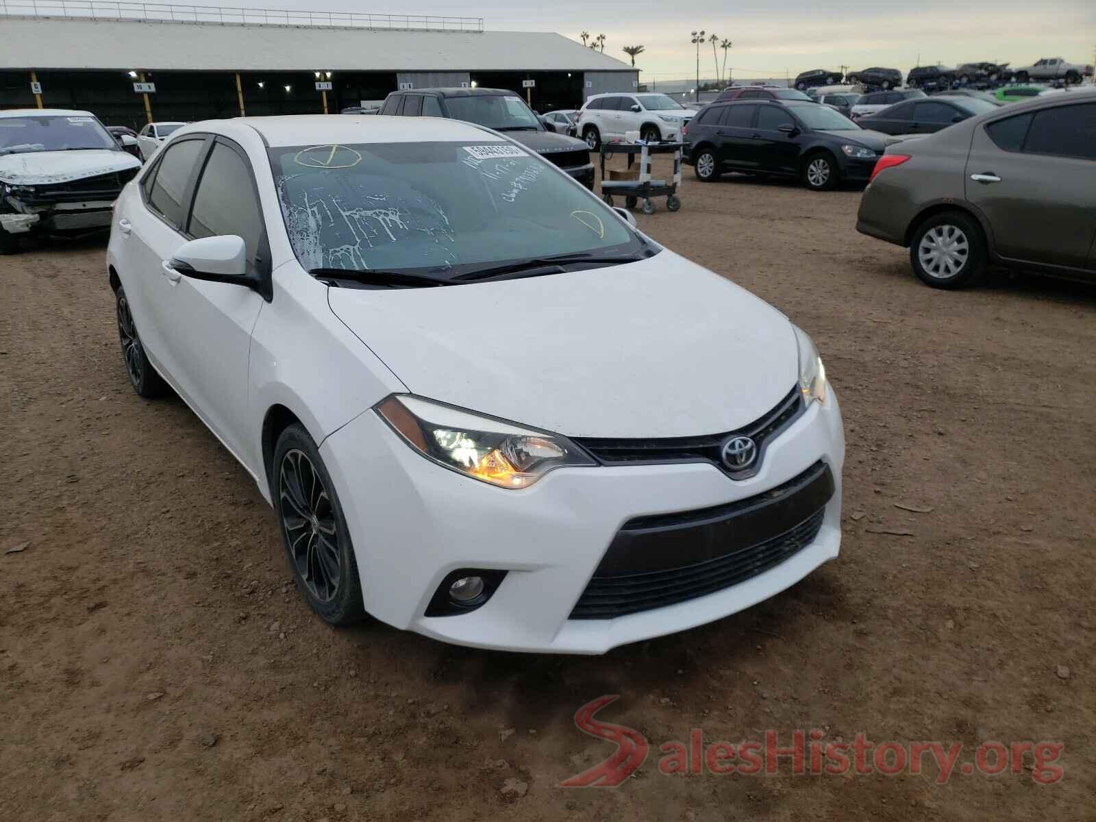 5YFBURHE2GP533694 2016 TOYOTA COROLLA