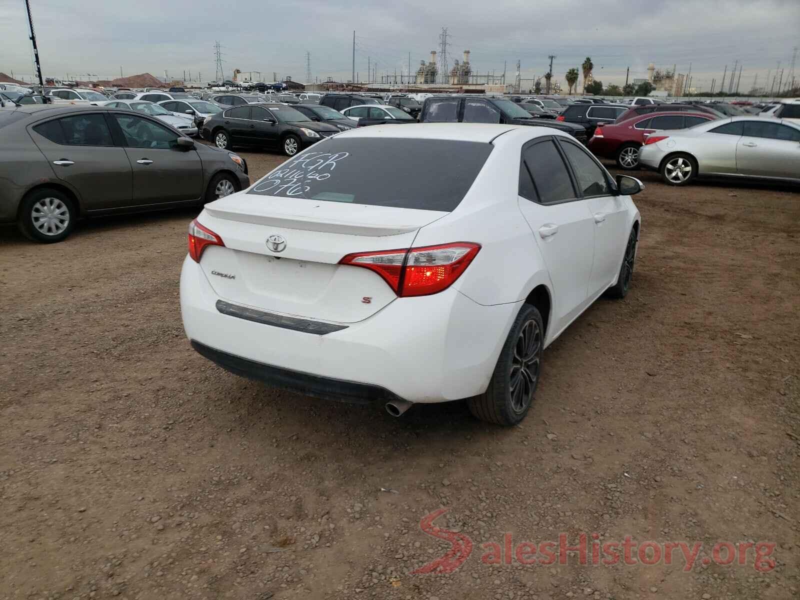 5YFBURHE2GP533694 2016 TOYOTA COROLLA