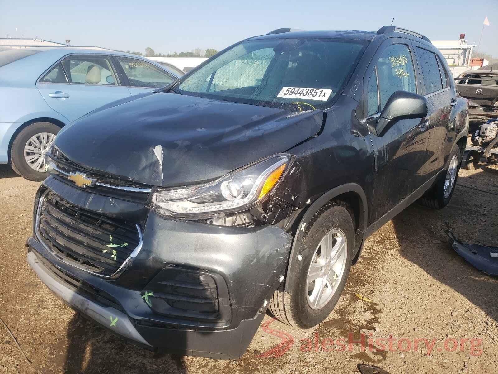 3GNCJLSB2KL264442 2019 CHEVROLET TRAX