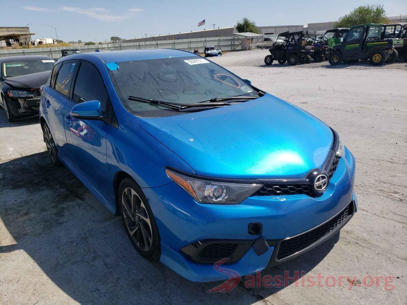 JTNKARJE6GJ511393 2016 TOYOTA SCION