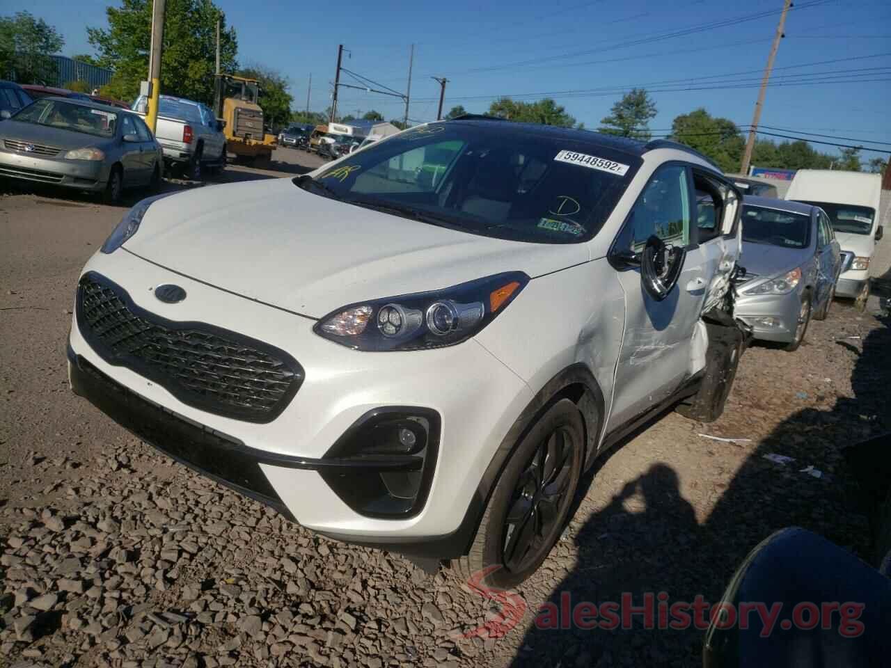 KNDP6CAC7M7903962 2021 KIA SPORTAGE