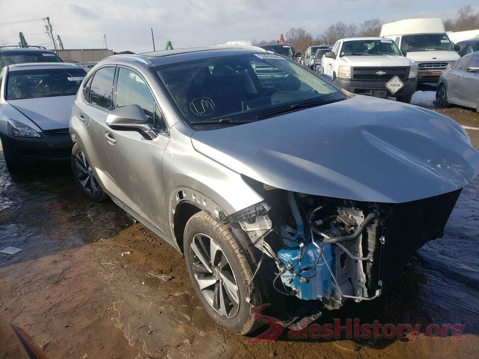 JTJGARDZ0L2223671 2020 LEXUS NX