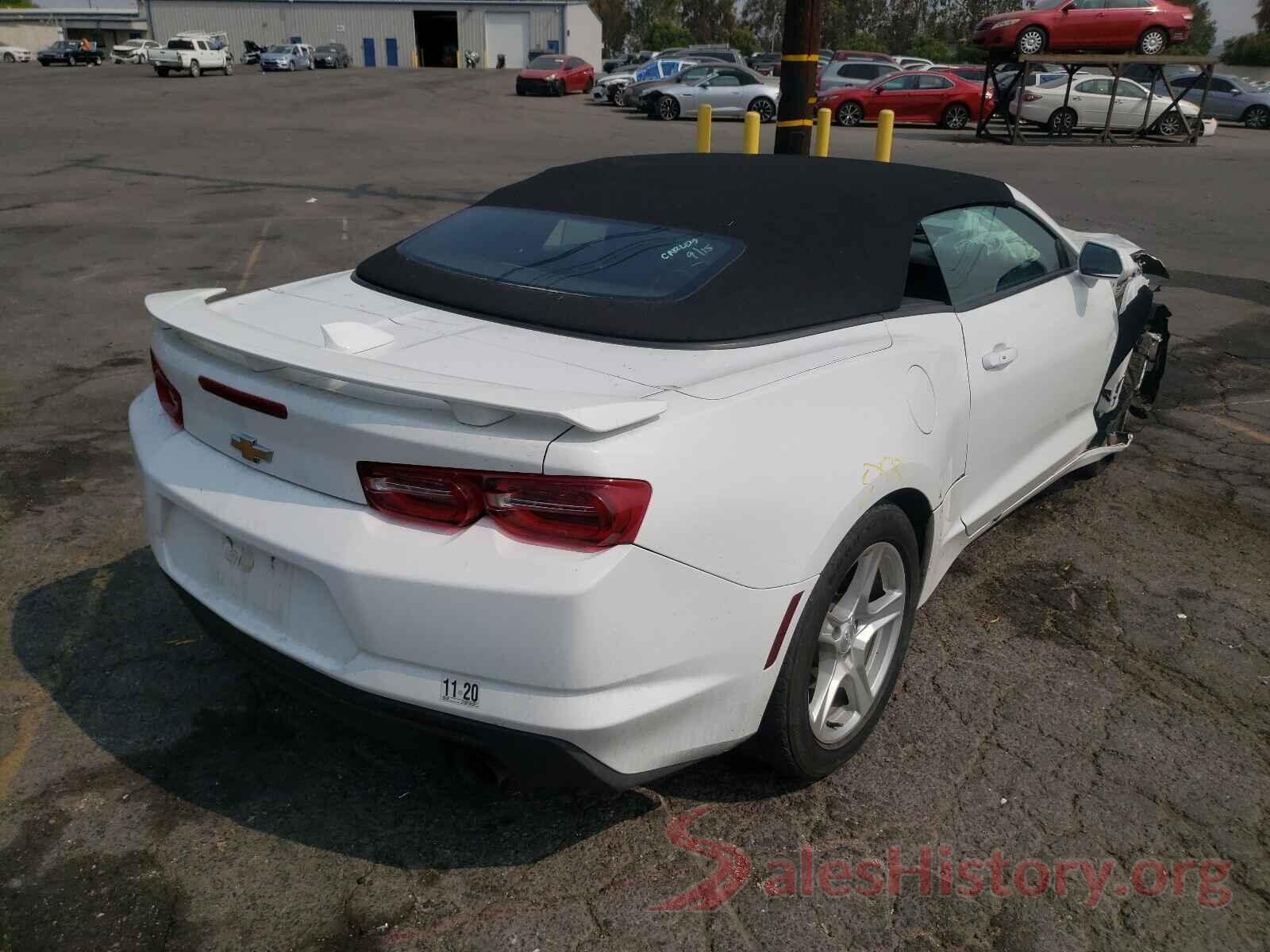 1G1FB3DX1K0109611 2019 CHEVROLET CAMARO