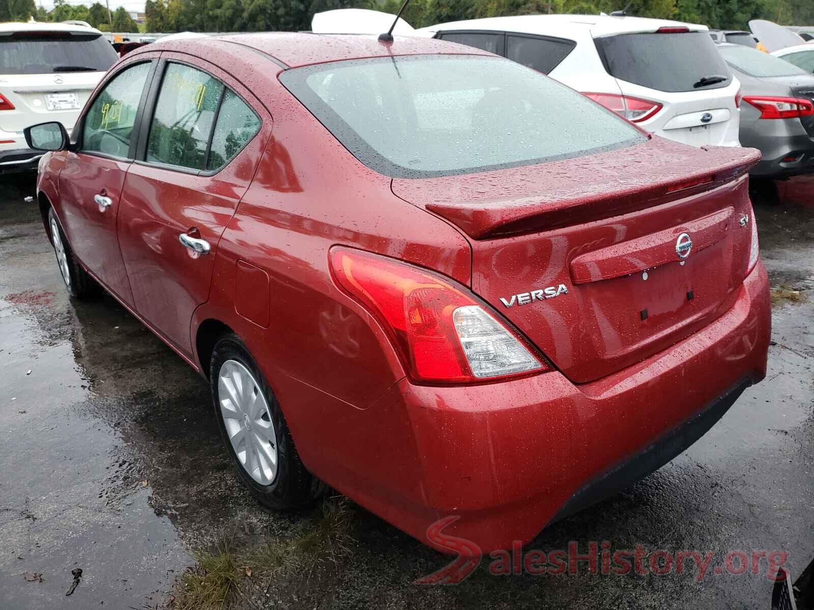 3N1CN7APXKL865571 2019 NISSAN VERSA