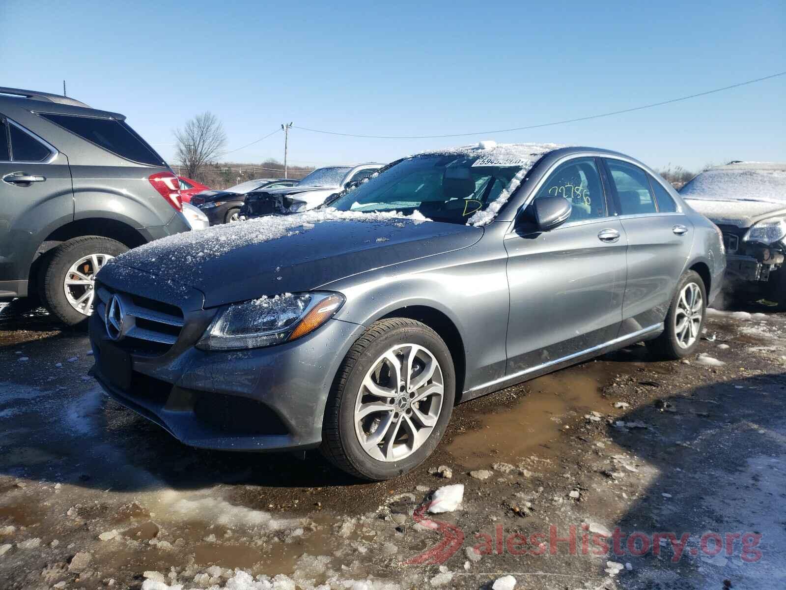 55SWF4KB5JU259177 2018 MERCEDES-BENZ C CLASS