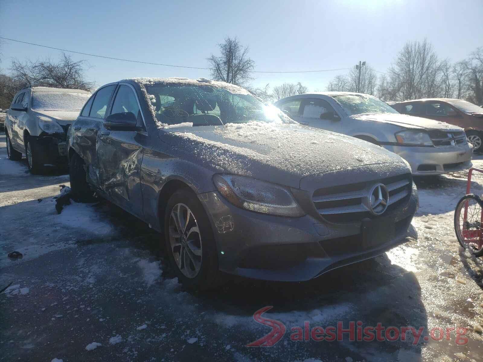 55SWF4KB5JU259177 2018 MERCEDES-BENZ C CLASS