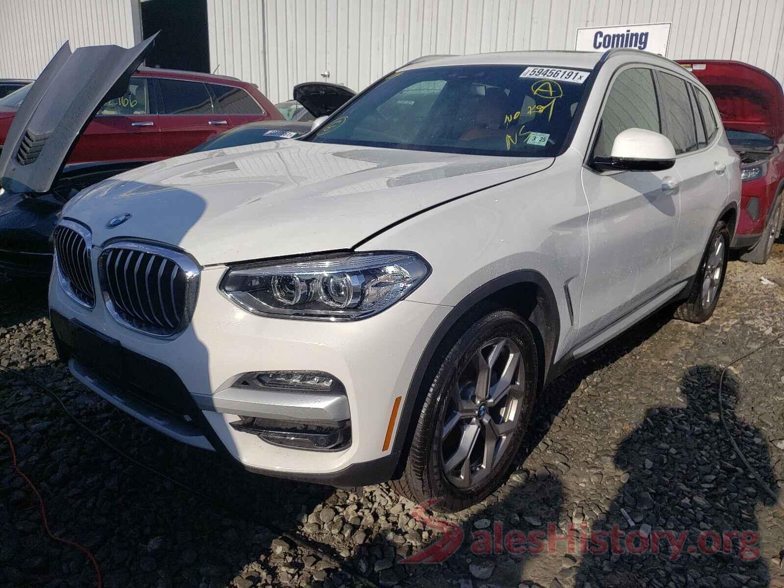 5UXTY5C08L9D58804 2020 BMW X3