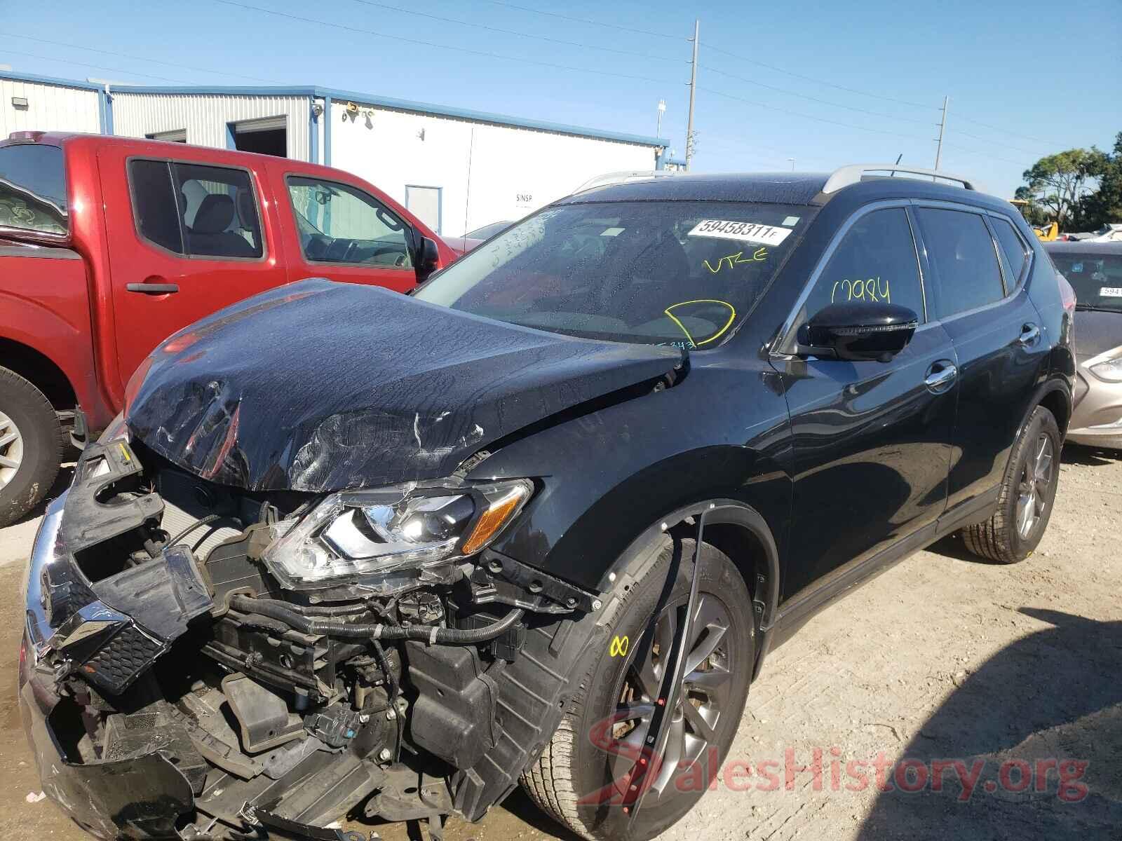 5N1AT2MT5GC815343 2016 NISSAN ROGUE