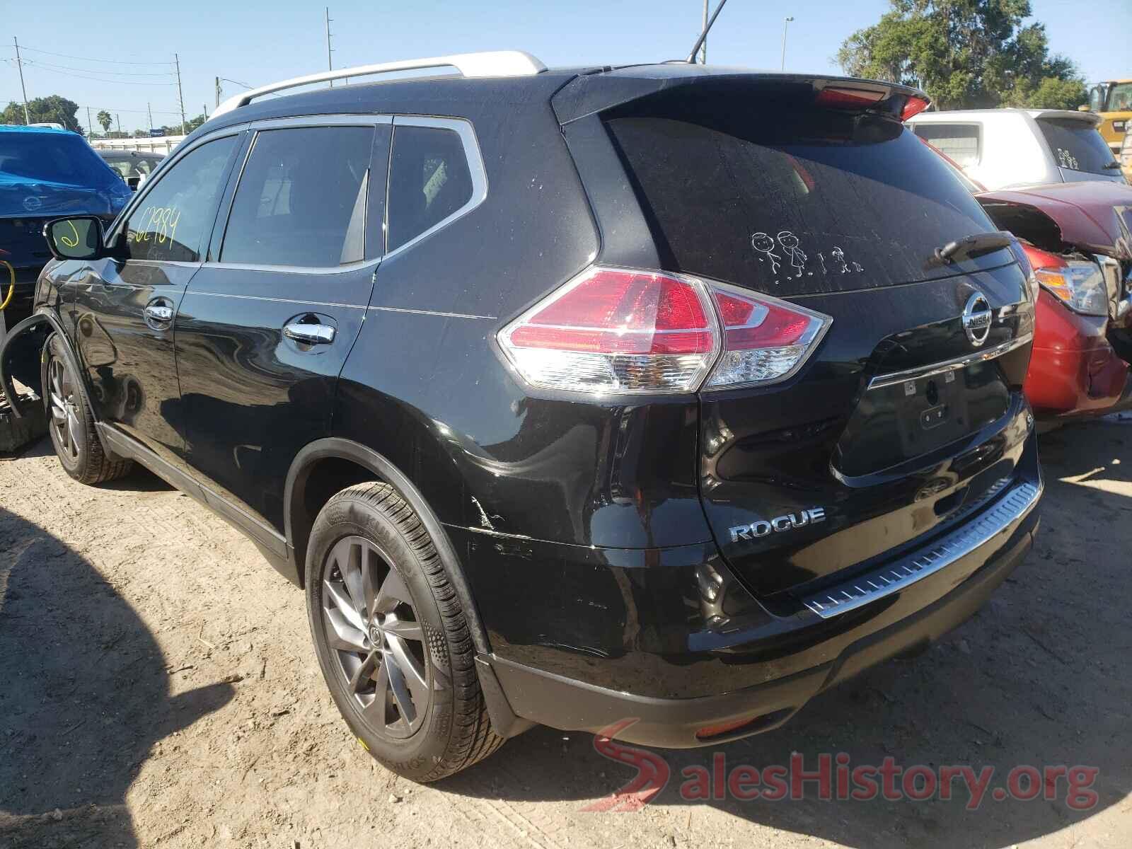 5N1AT2MT5GC815343 2016 NISSAN ROGUE