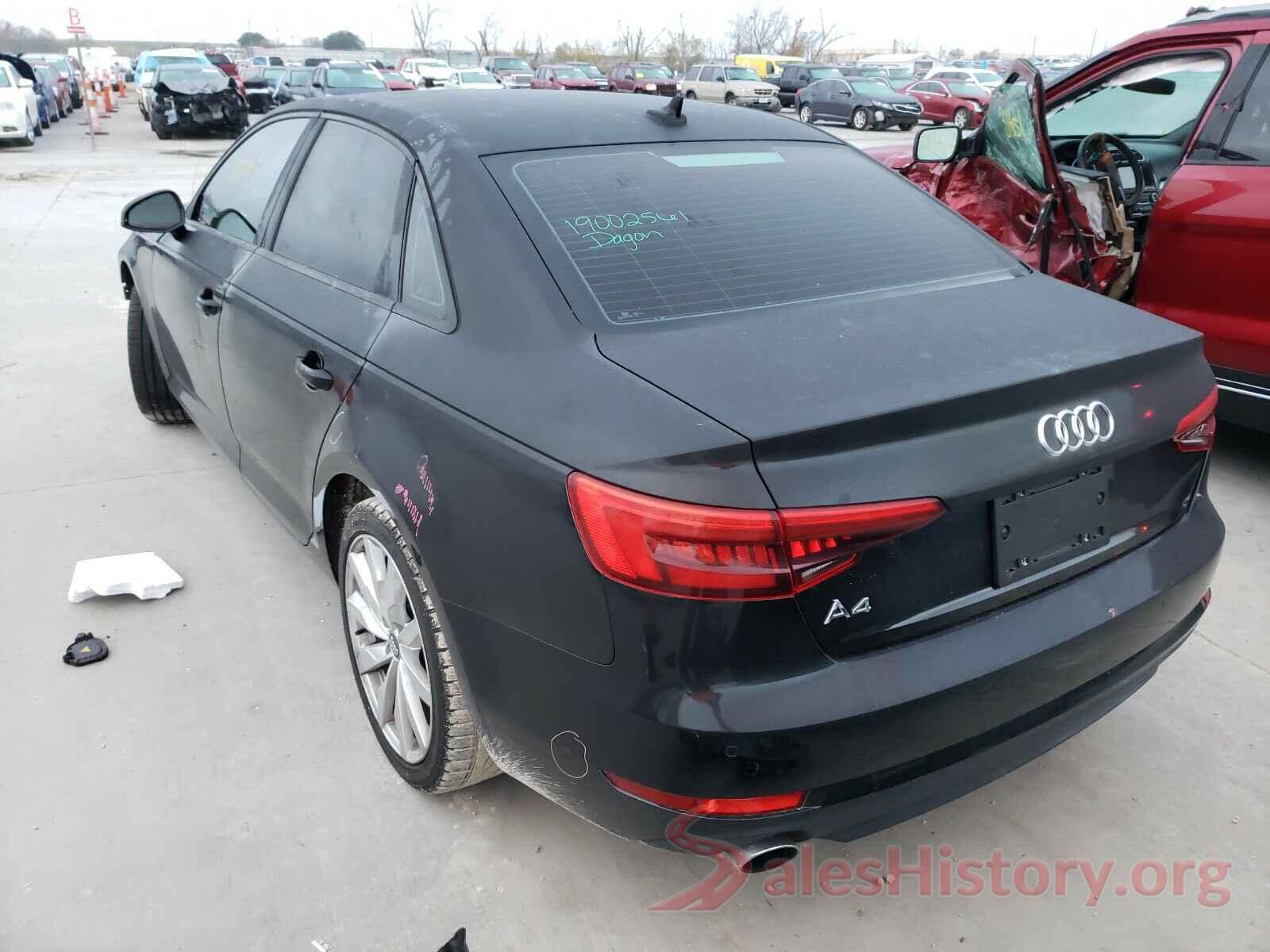 WAUGNAF44HN003107 2017 AUDI A4