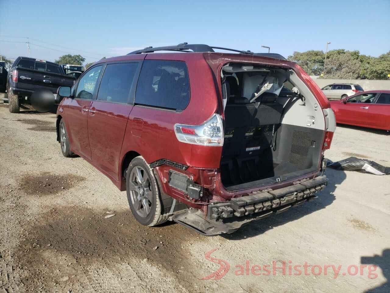 5TDXZ3DC3HS888603 2017 TOYOTA SIENNA