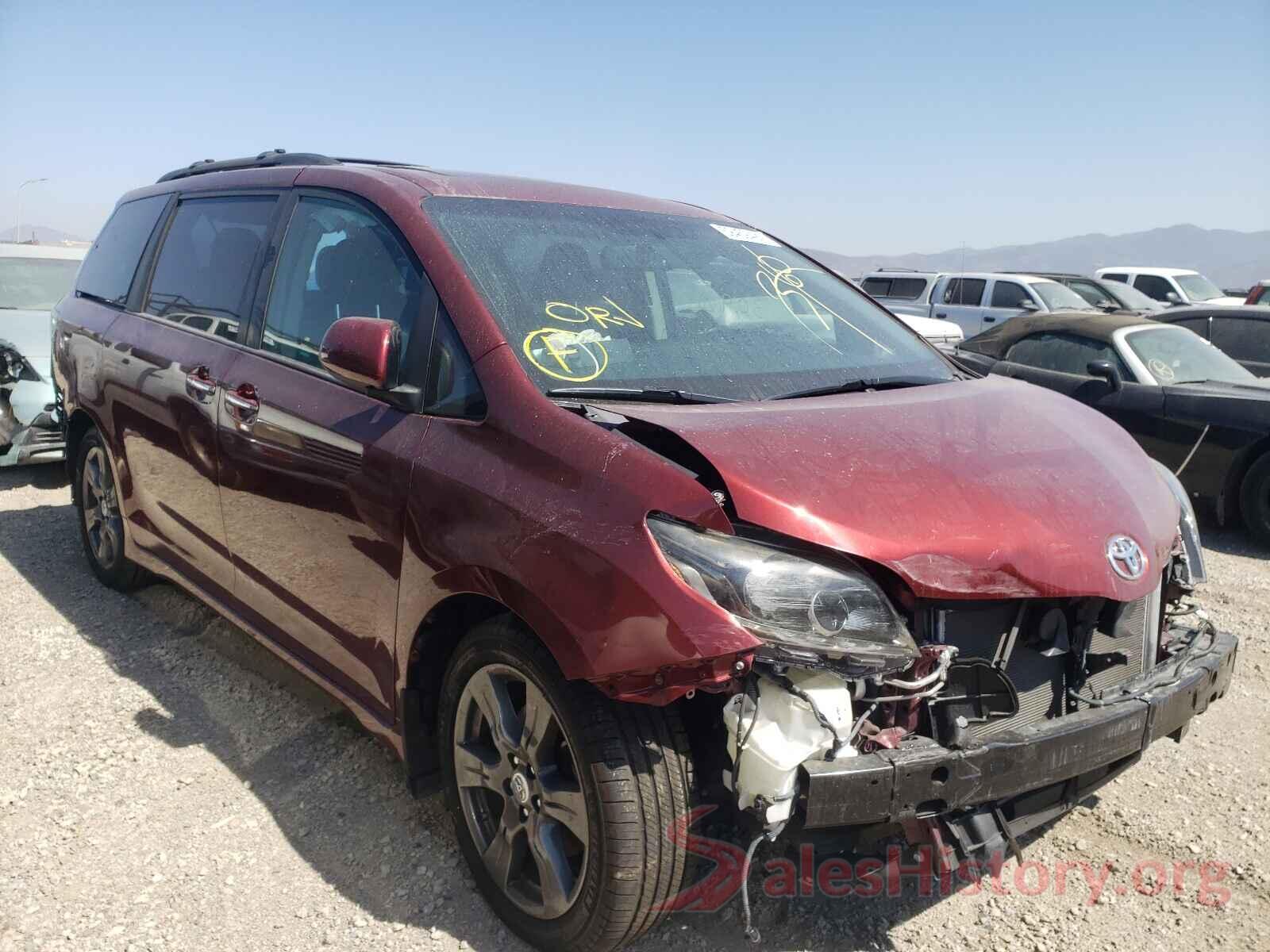 5TDXZ3DC3HS888603 2017 TOYOTA SIENNA