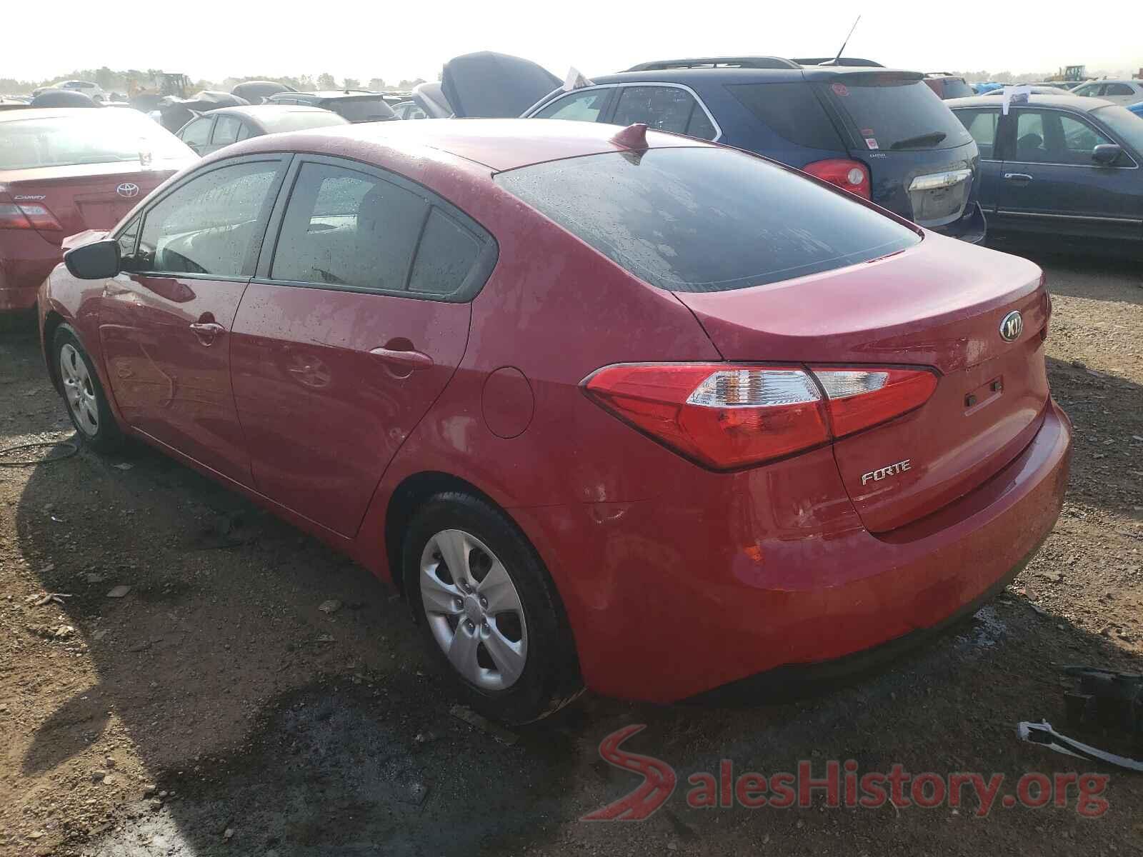 KNAFK4A60G5468318 2016 KIA FORTE