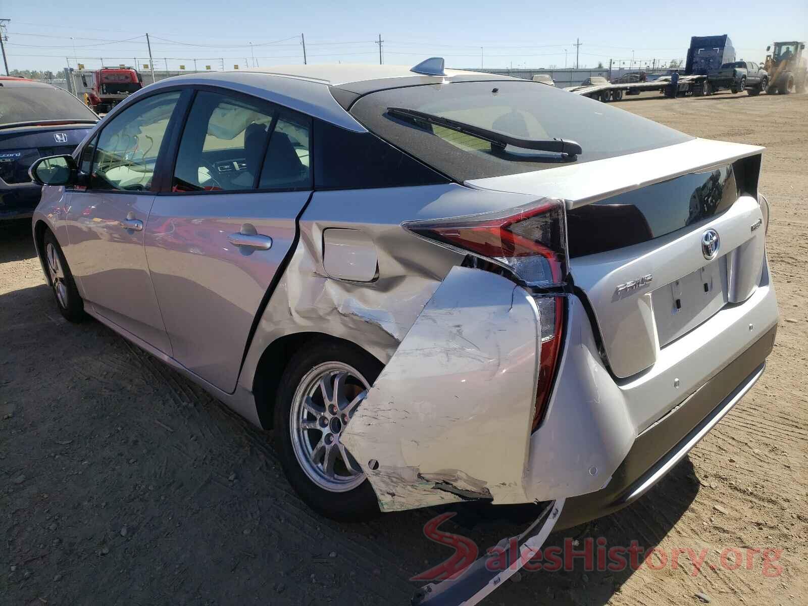 JTDKBRFU0J3585499 2018 TOYOTA PRIUS