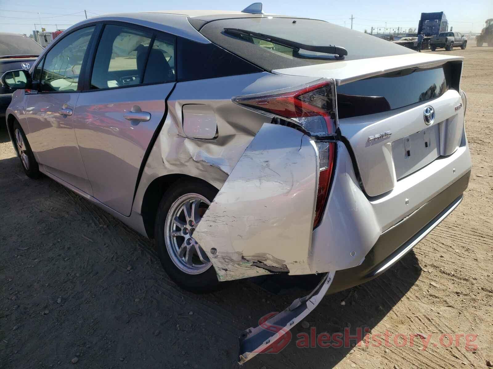 JTDKBRFU0J3585499 2018 TOYOTA PRIUS